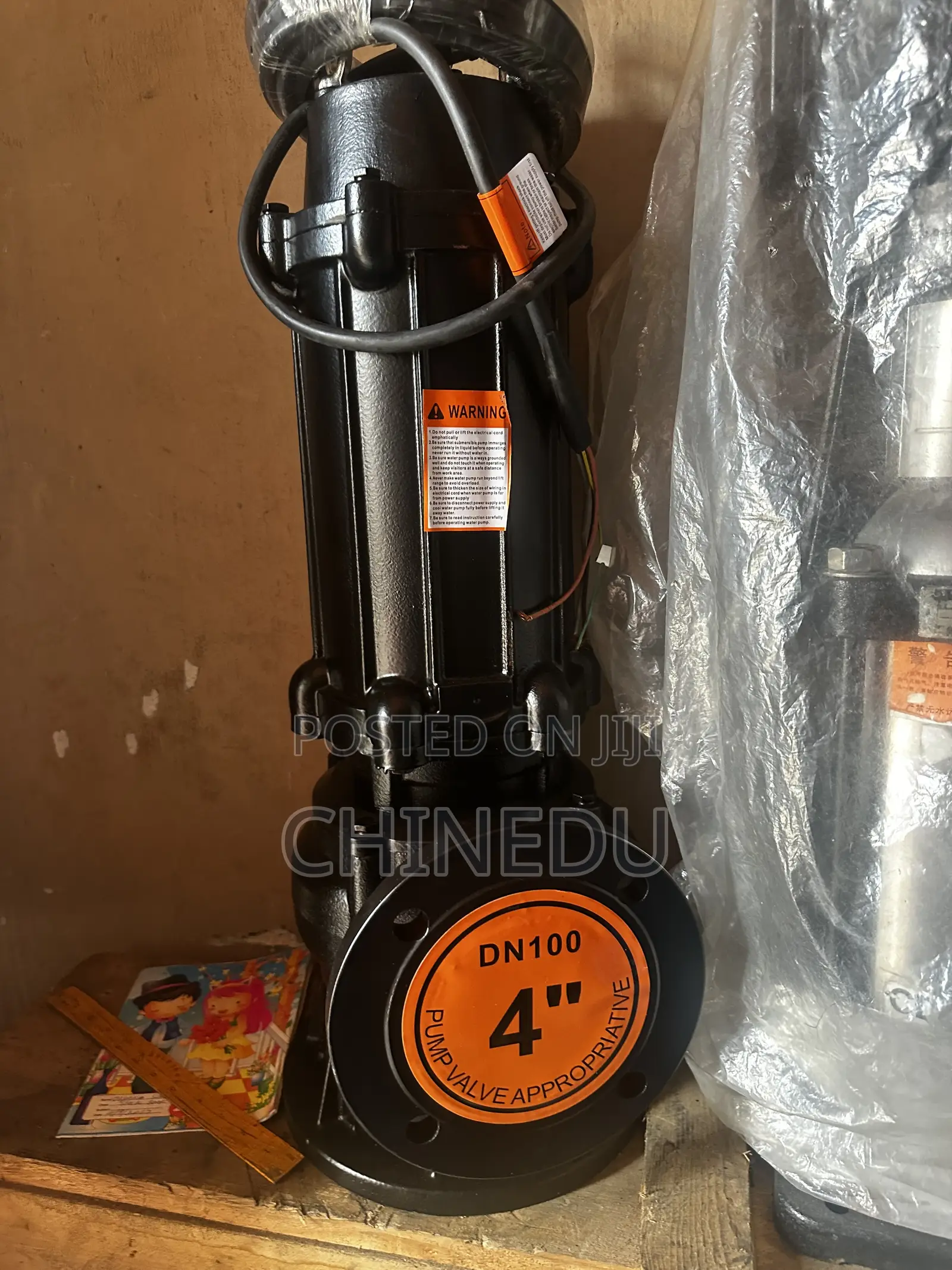 Submersible Sewage Pump 4” 5.5HP