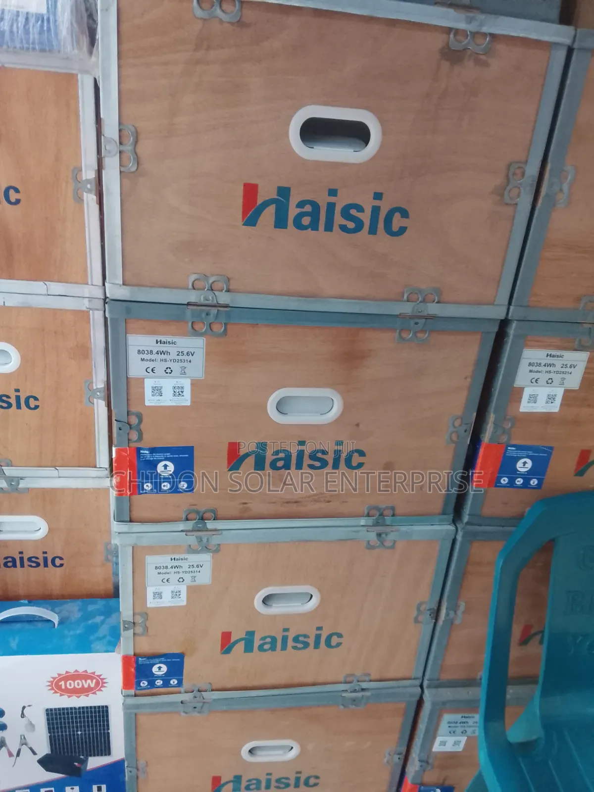 8kwh 24v Hasic Lithium Ion Battery White