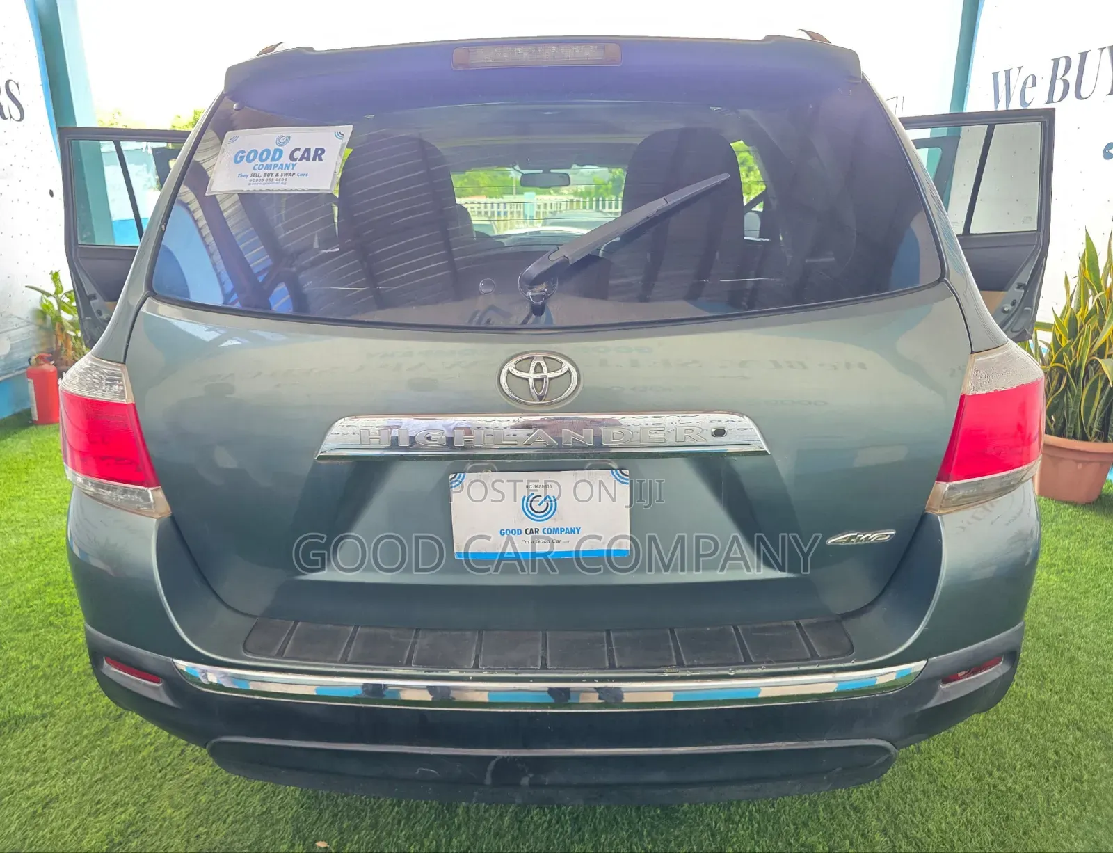 Toyota Highlander 2012 Green
