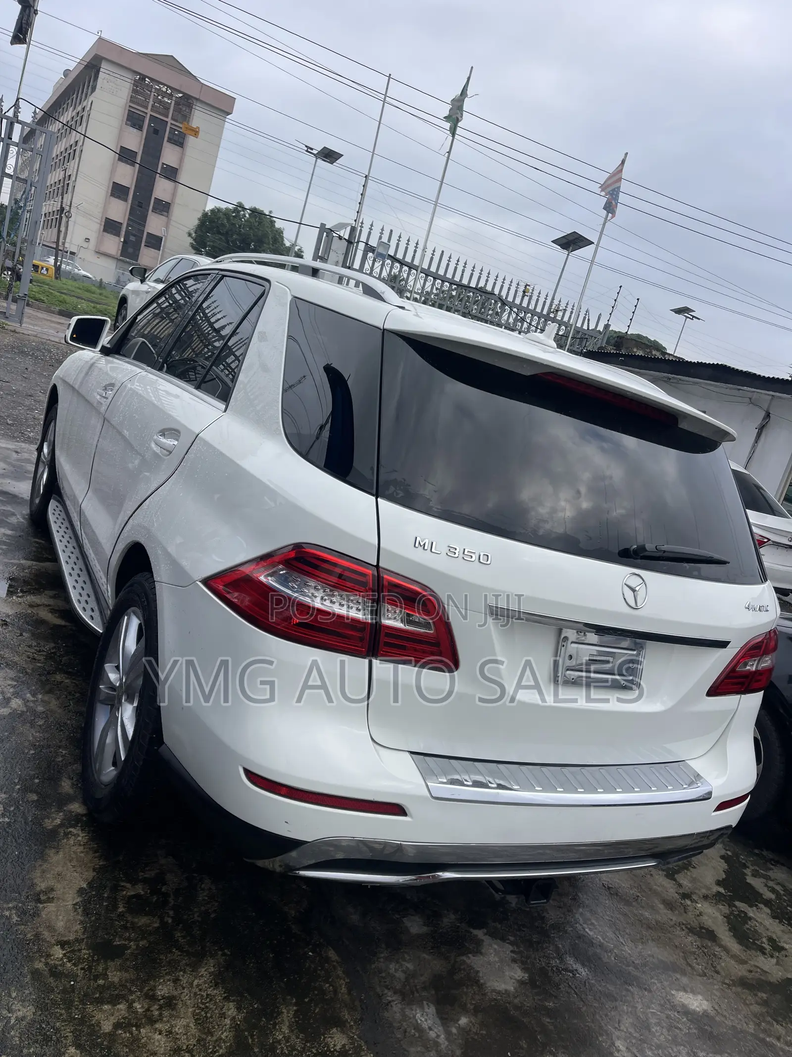 Mercedes-Benz M Class ML350 4MATIC 4dr SUV AWD (3.5L 6cyl 7A) 2014 White