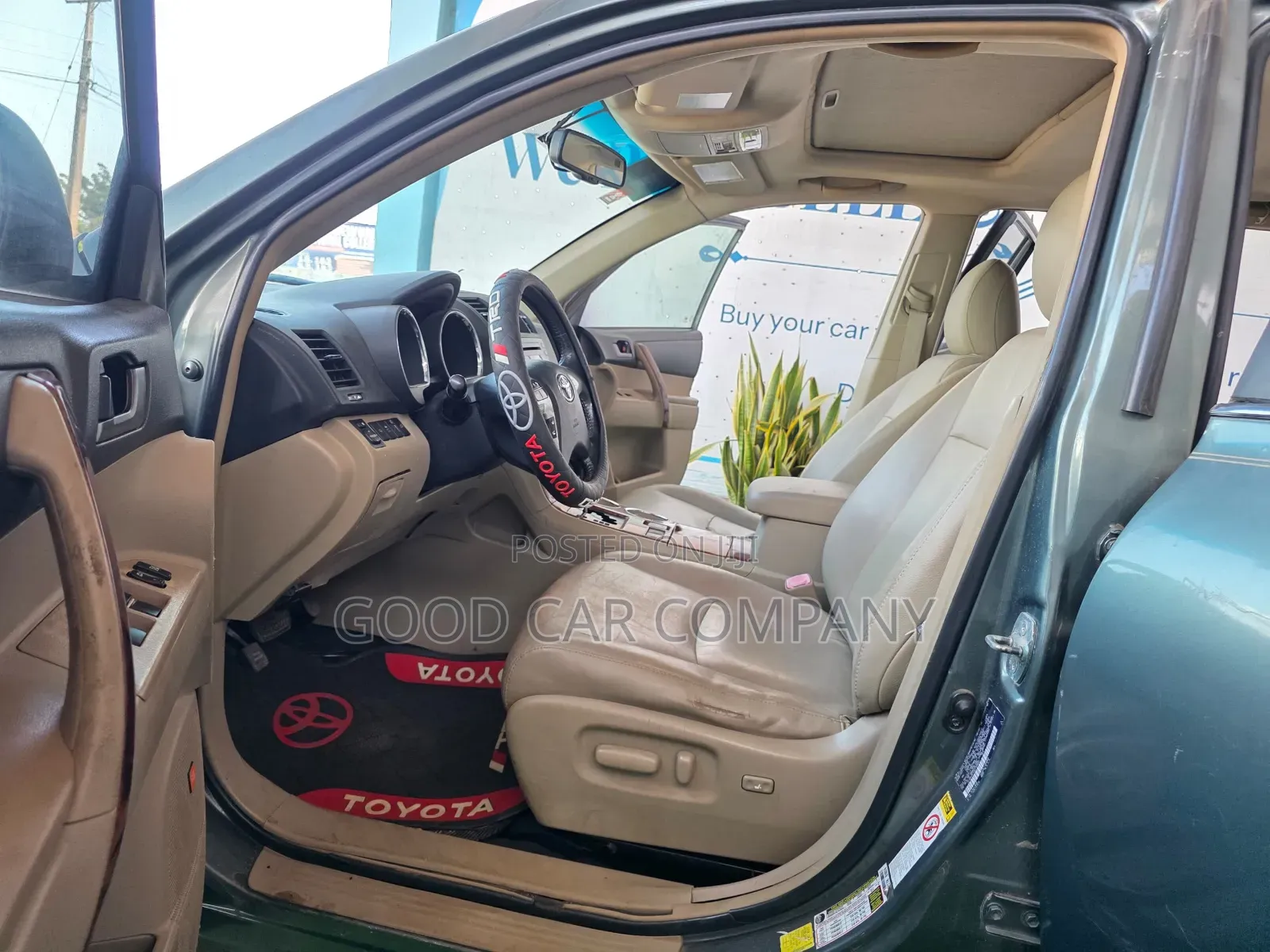 Toyota Highlander 2012 Green