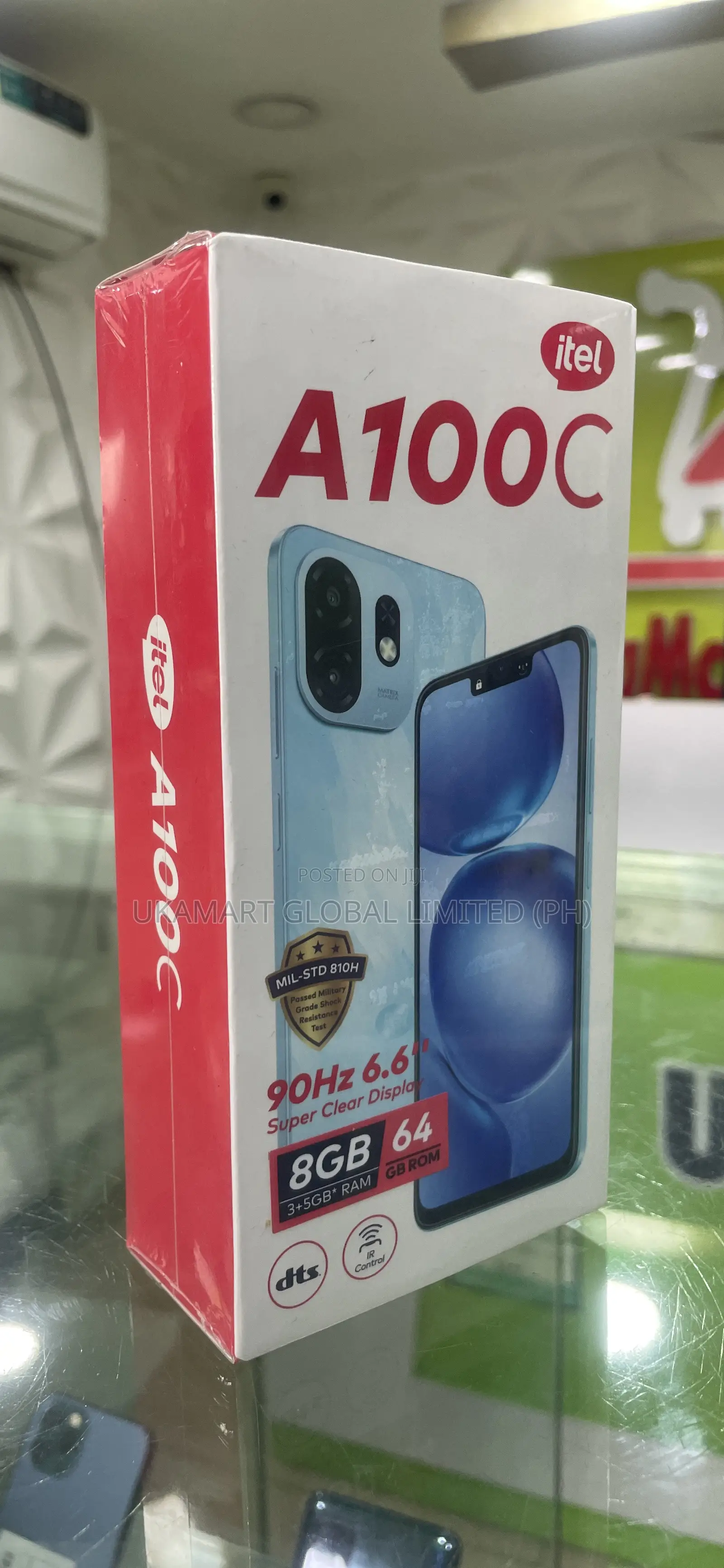 New Itel A100C 64 GB Gold