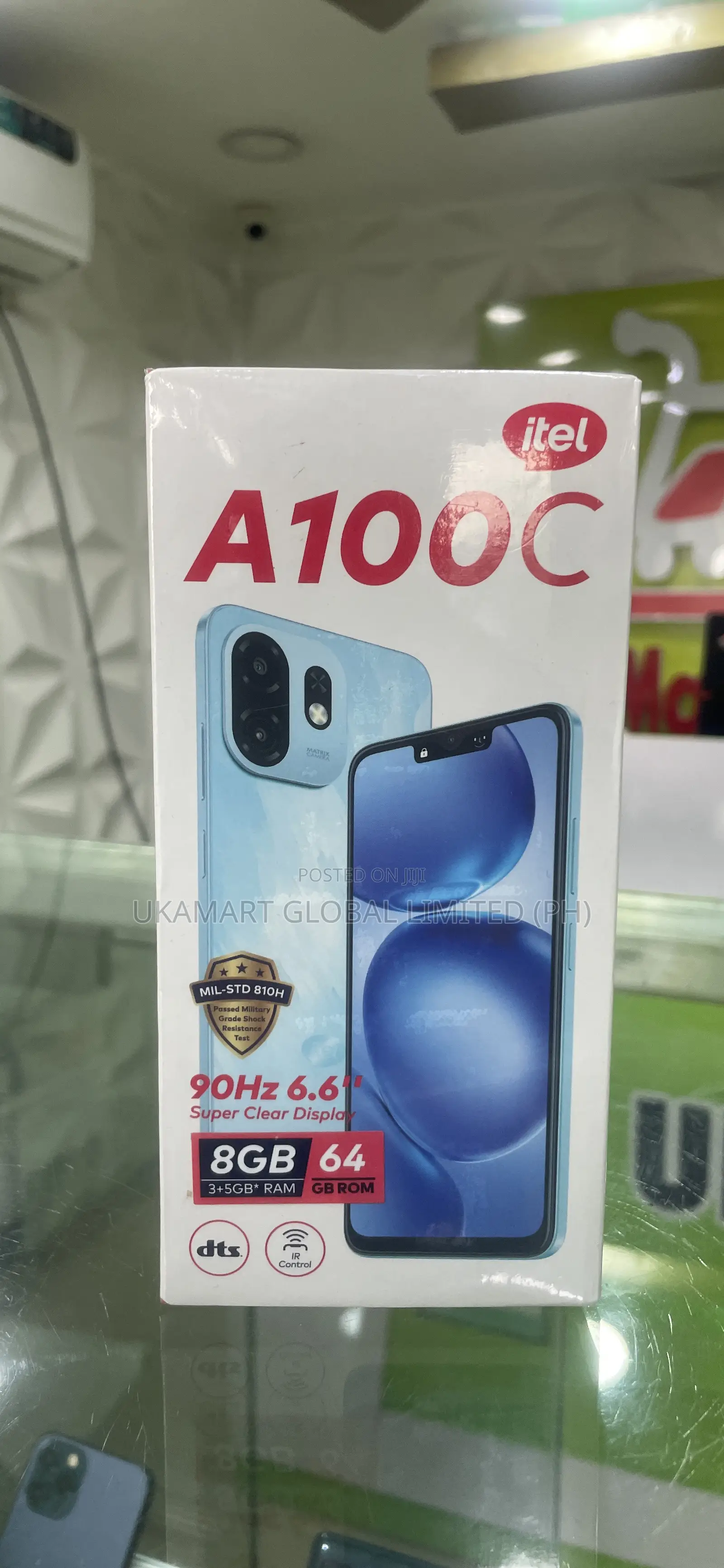 New Itel A100C 64 GB Gold