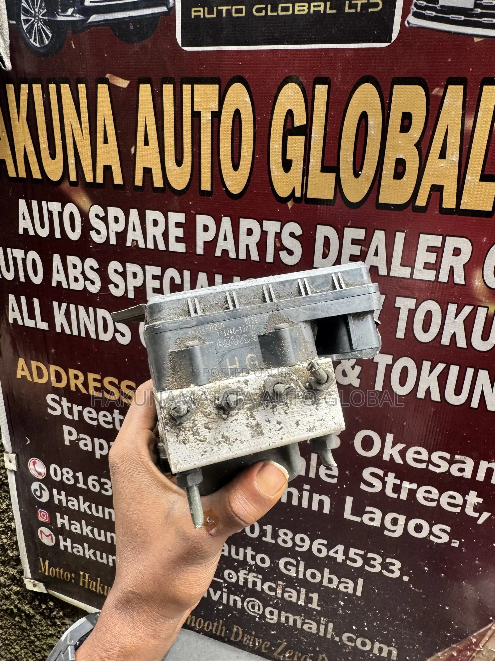 2014 Toyota Corolla ABS Module – New Tokunbo