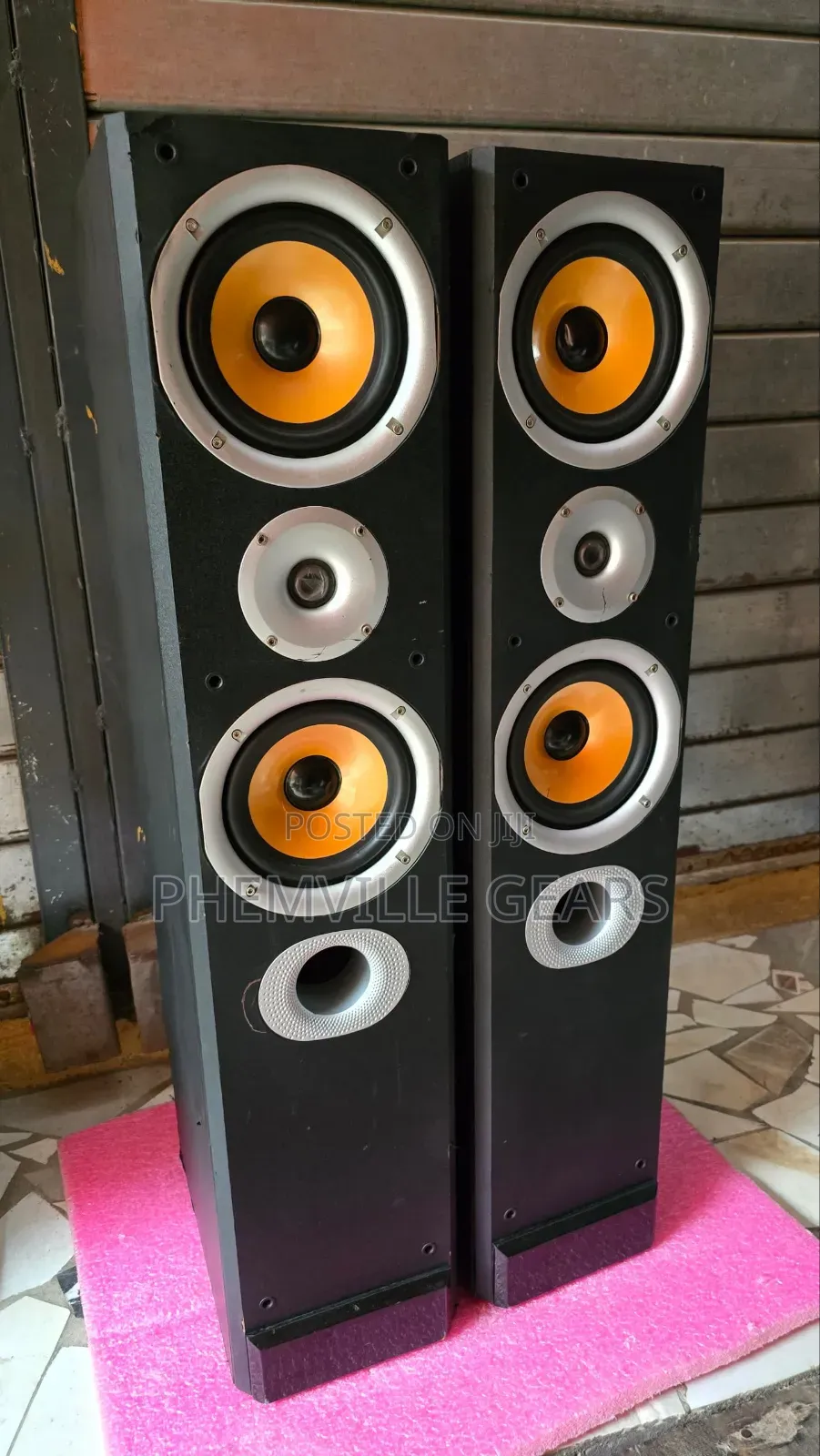 Accusound Uk Used Tower Speakers