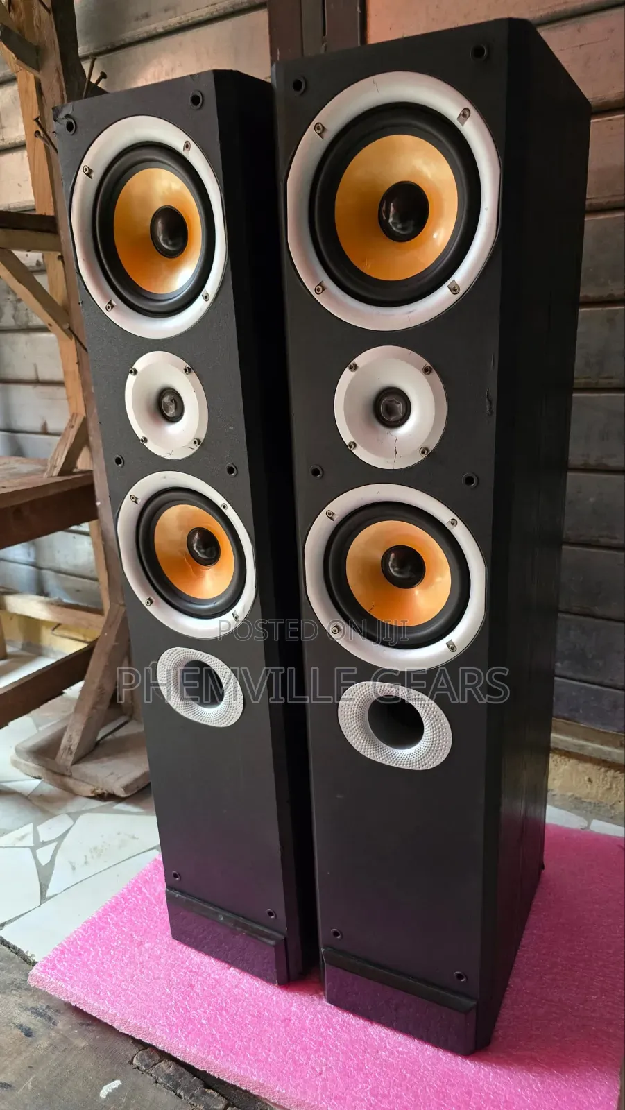 Accusound Uk Used Tower Speakers