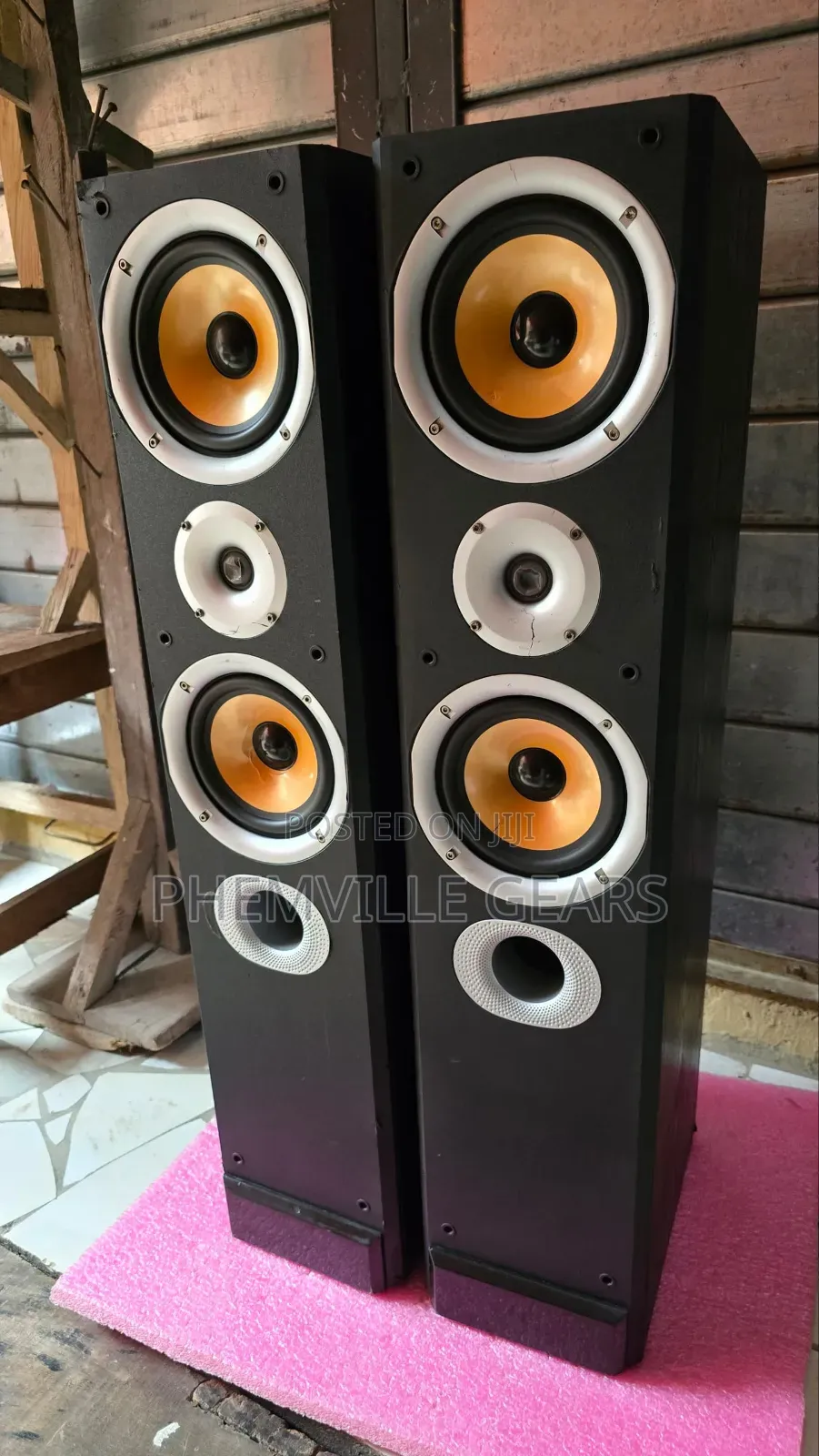 Accusound Uk Used Tower Speakers