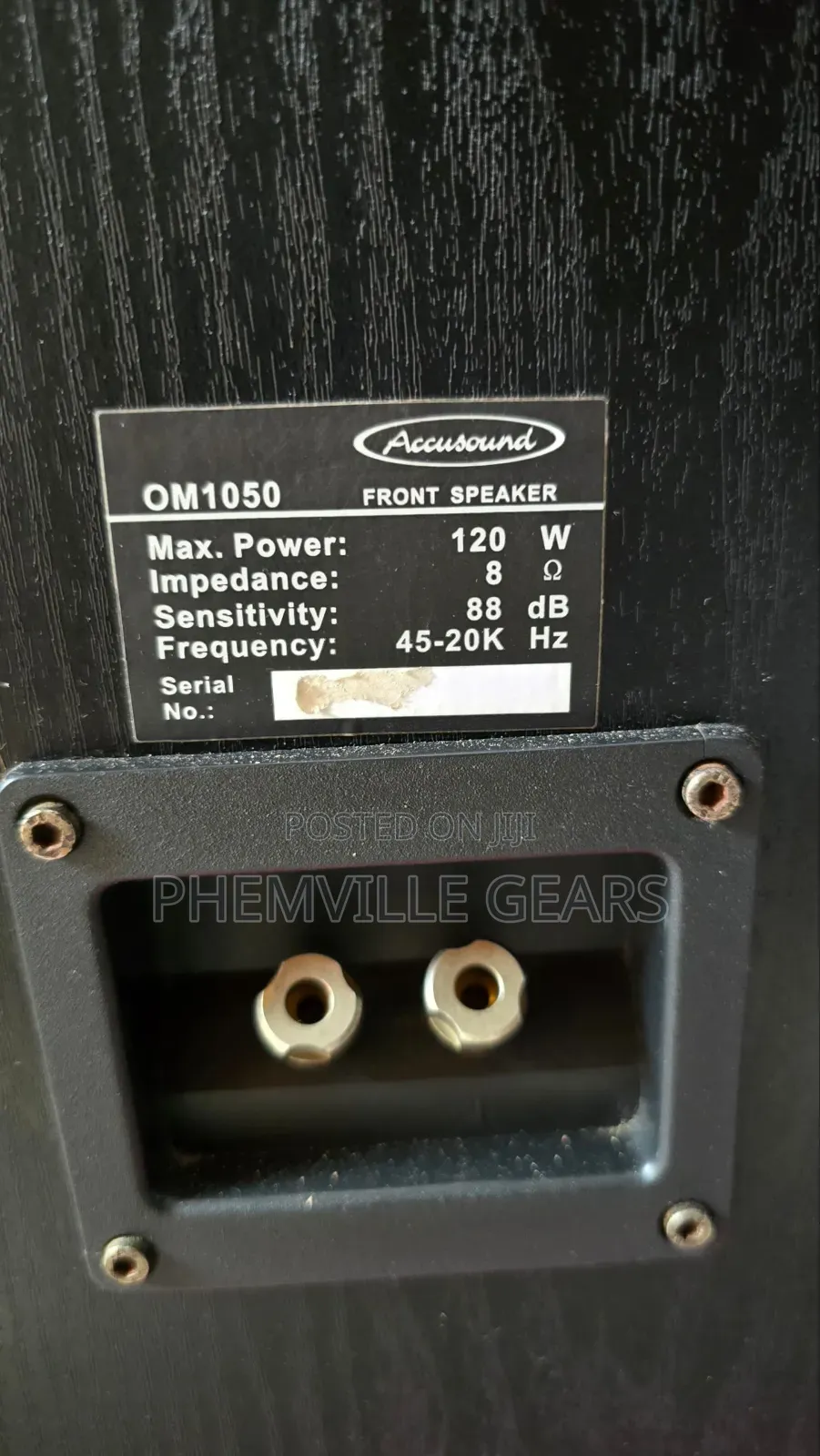 Accusound Uk Used Tower Speakers