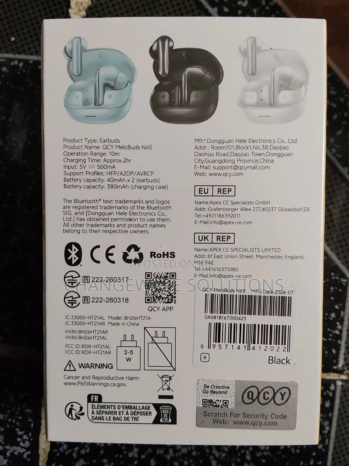 Qcy Melobuds N65