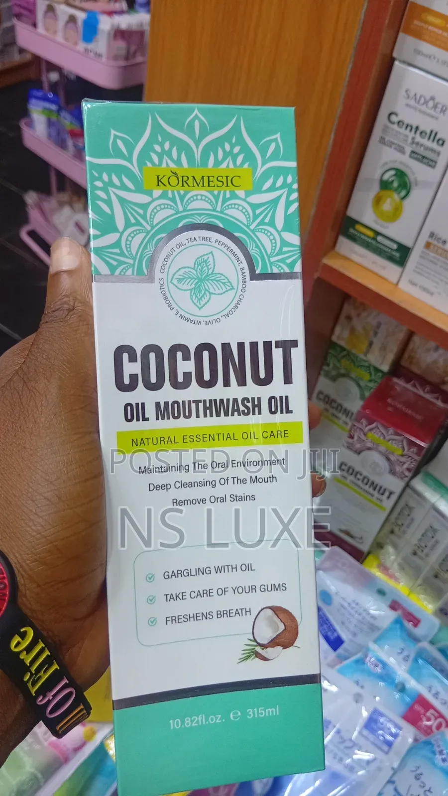 Kormesic Coconut Mouthwash Oil Moq 6pcs