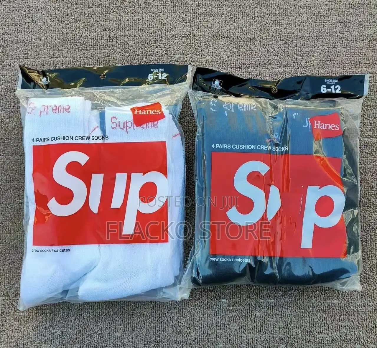 High Quality Supreme 4 in 1 Socks