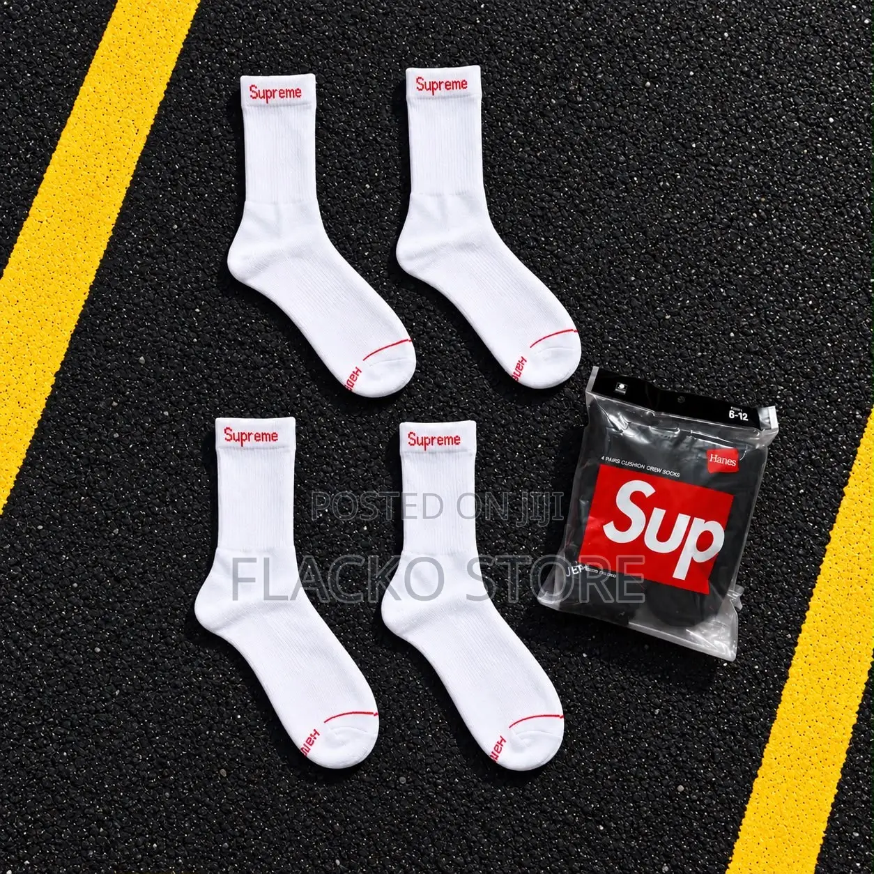 High Quality Supreme 4 in 1 Socks