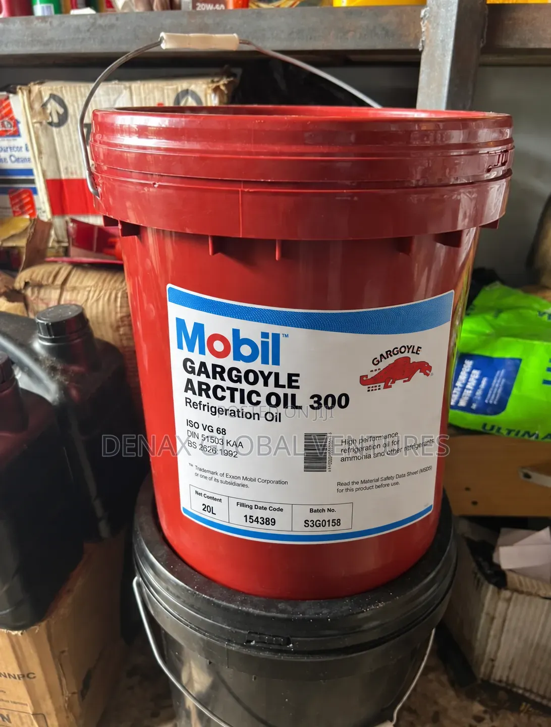 Mobil Gargoyle Arctic 300 Refrigeration Oil 20litres