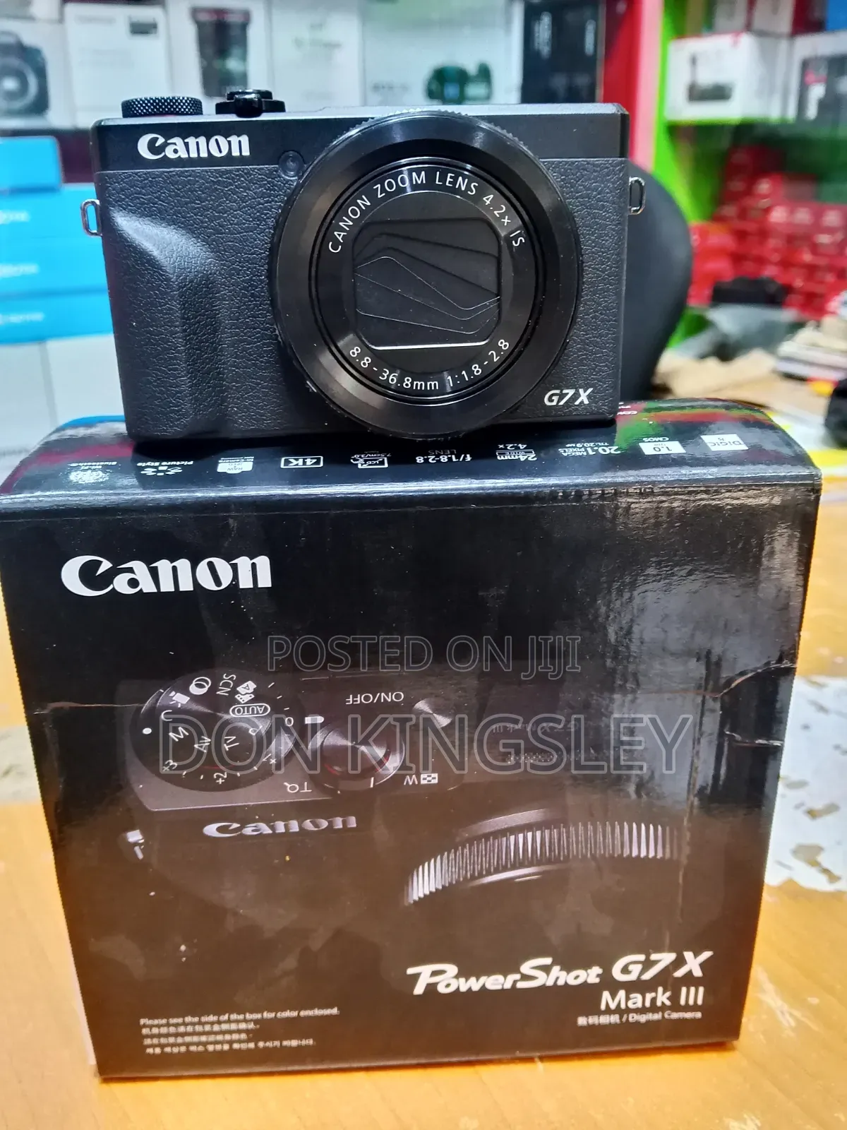 Canon G7X Mark Iii Camera