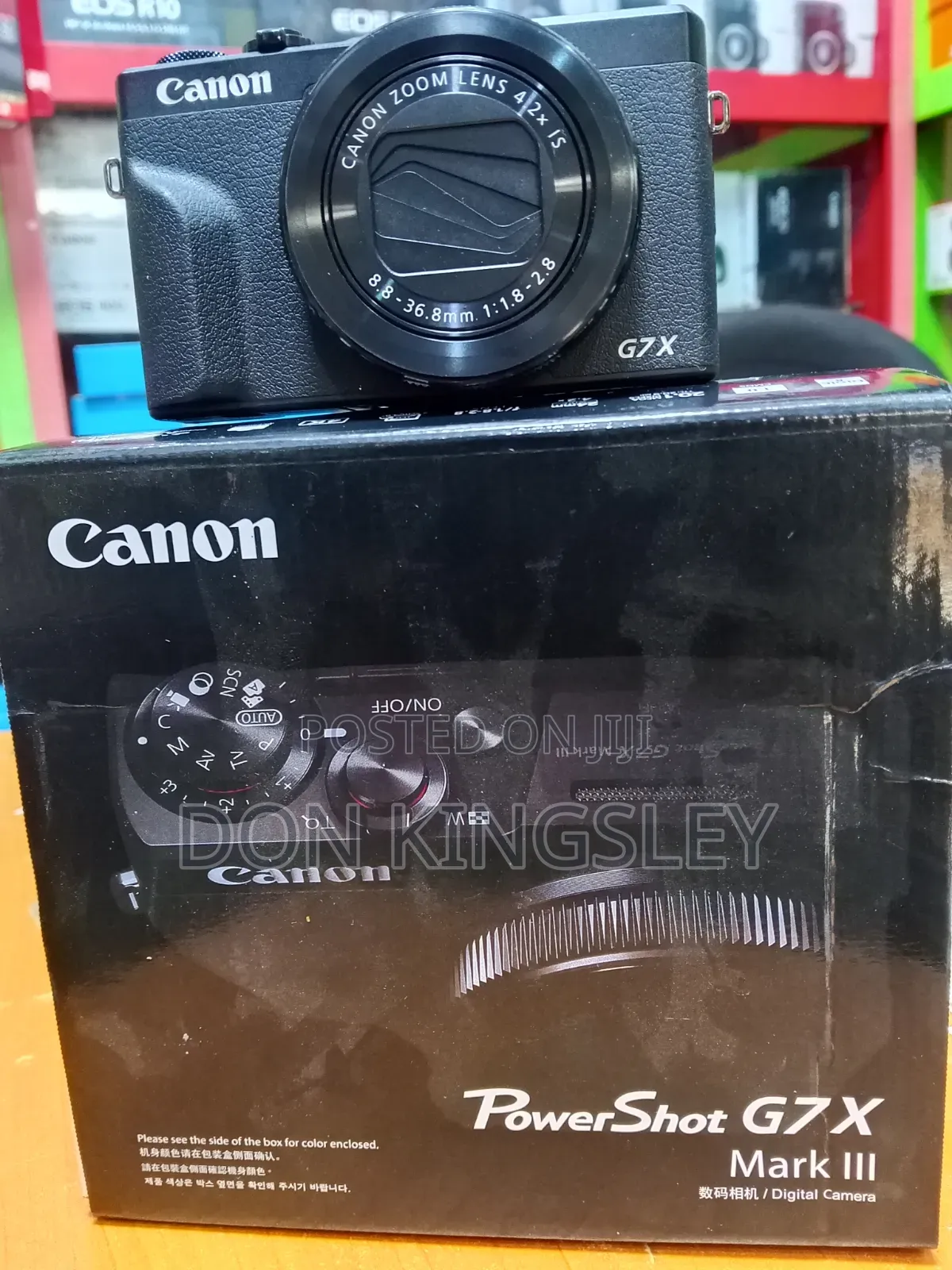 Canon G7X Mark Iii Camera