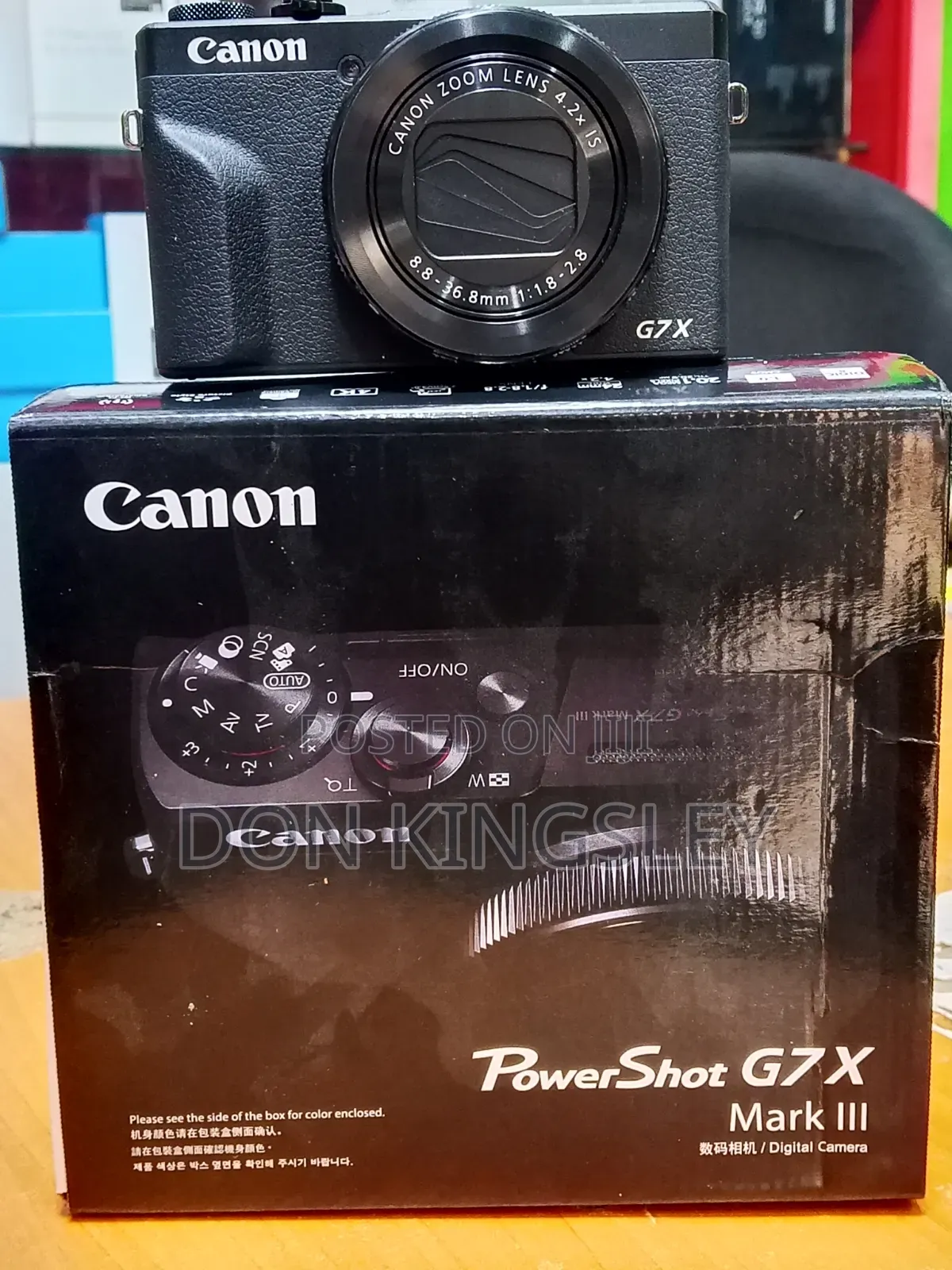 Canon G7X Mark Iii Camera