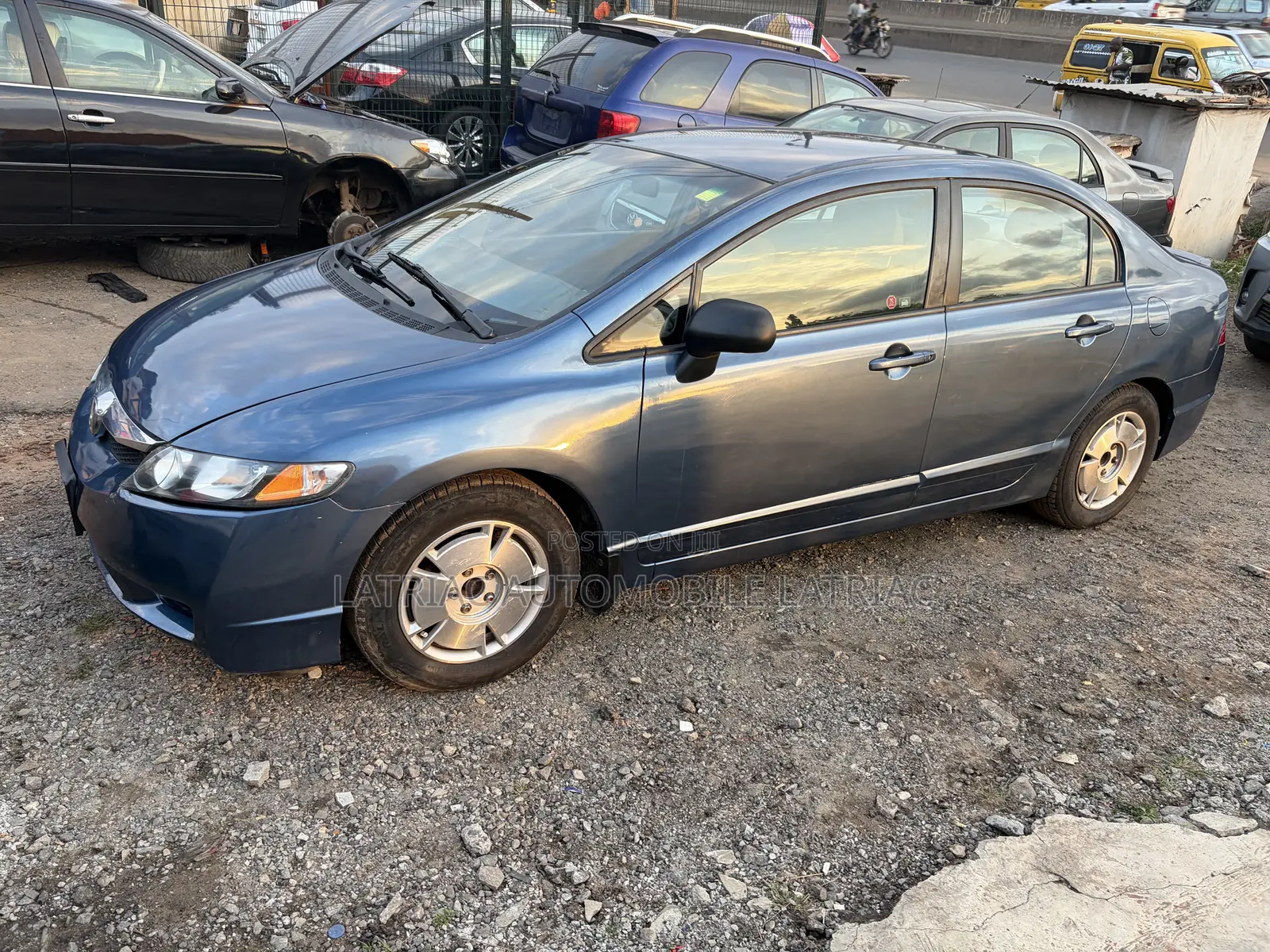 Honda Civic 1.4 3 Door Automatic 2010 Blue