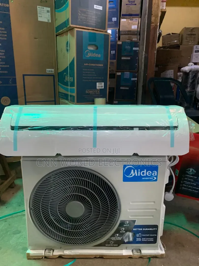 Brand New Midea Inverter Split AC 1.5hp Copper Super Cooling Warranty