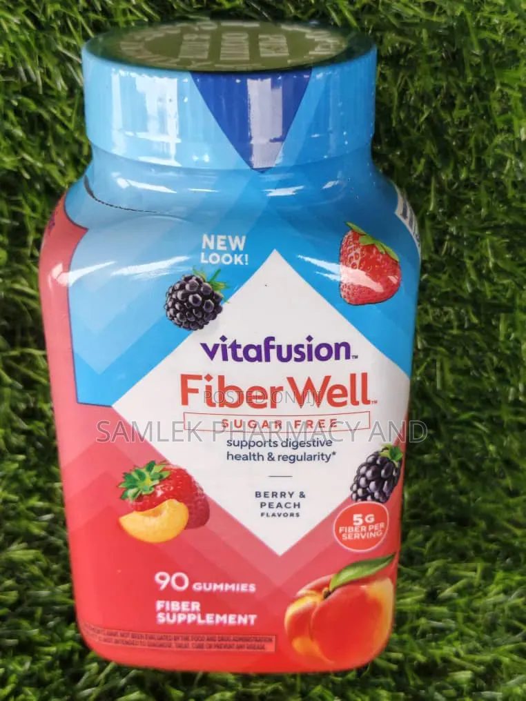 Vitafusion Fiber Well Sugar-Free Fiber Supplement - 90gummies