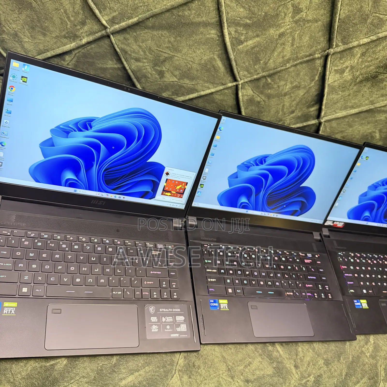 Laptop MSI GS66 Stealth 12UHS 16GB Intel Core i7 SSD 512GB