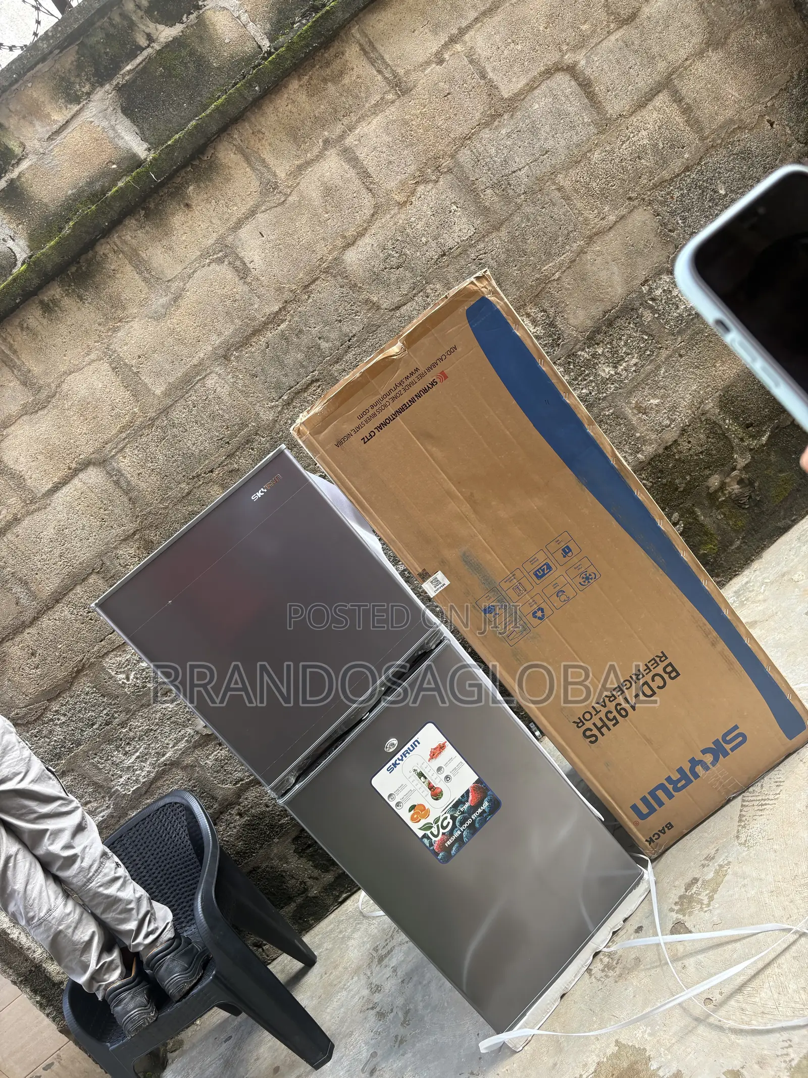 Skyrun BCD-195 Home Storage Fridge