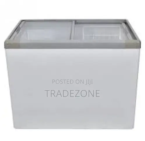 Scanfrost 350 Litres Glass Top Display Freezer | SF350XG