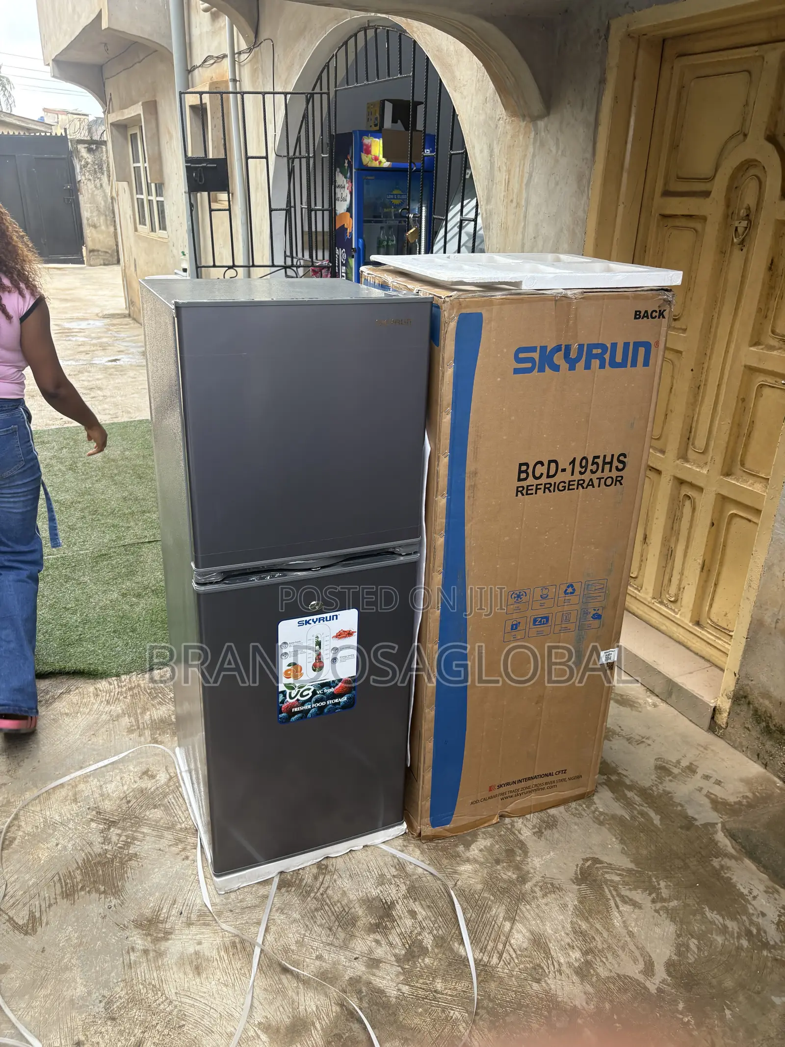 Skyrun BCD-195 Household Cooling Fridge