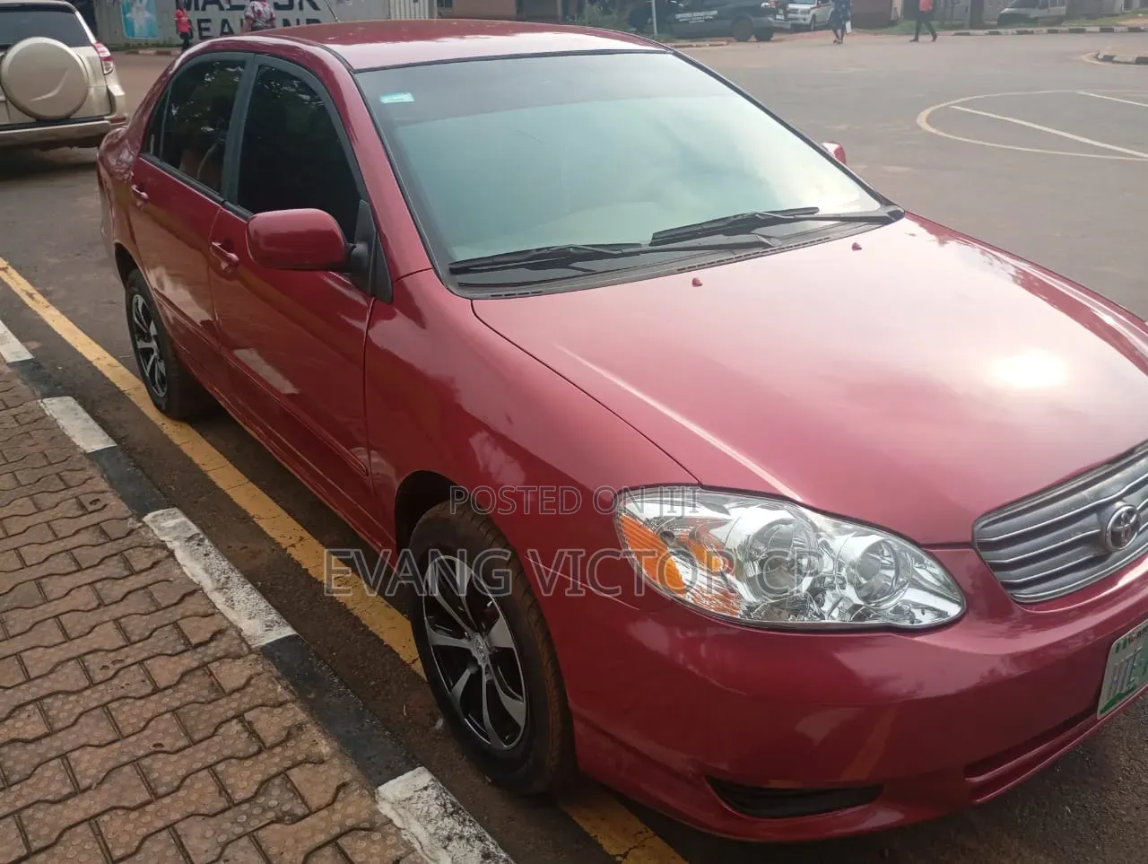 Toyota Corolla LE 2004 Red
