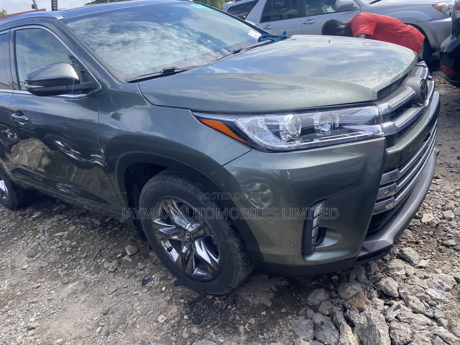 Toyota Highlander Limited Platinum 2019 Green