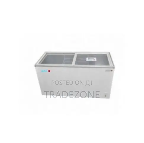 Scanfrost 350 Litres Glass Top Display Freezer | SF350XG