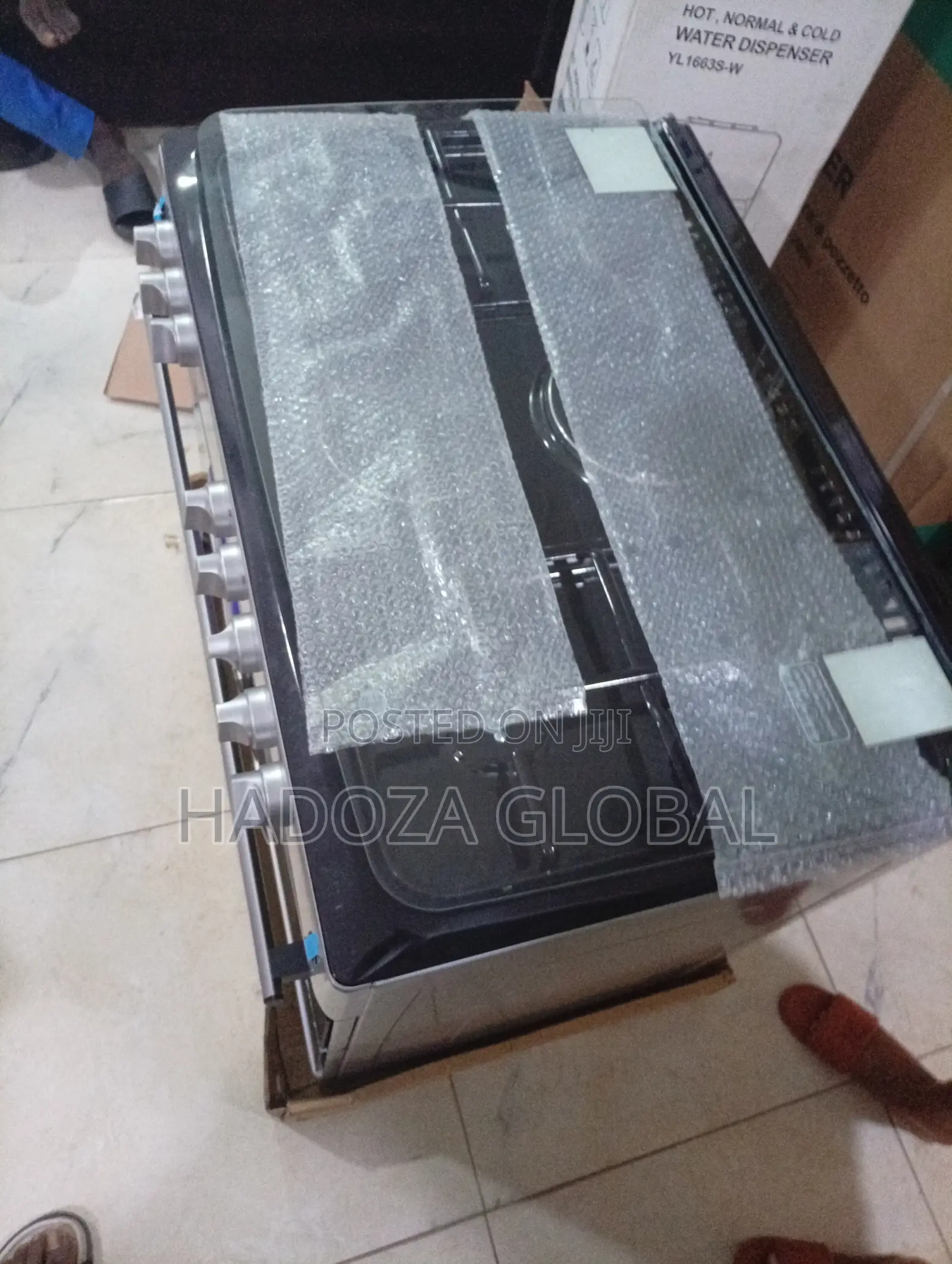 Maxi 90x60 Stainless Steel Gas Cooker for Modern Kitchens