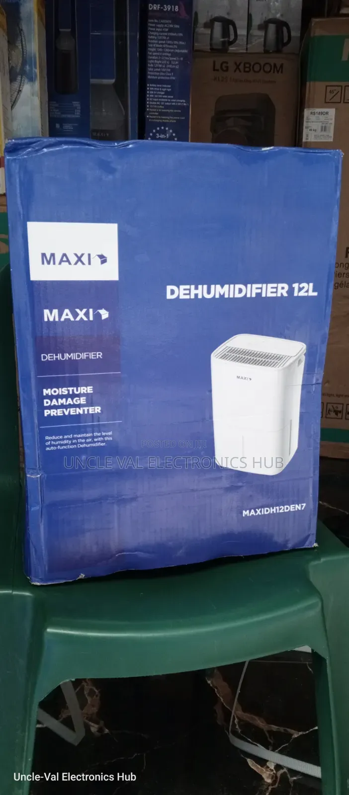 Maxi 12L Dehumidifier (Moisture Damage Preventer)