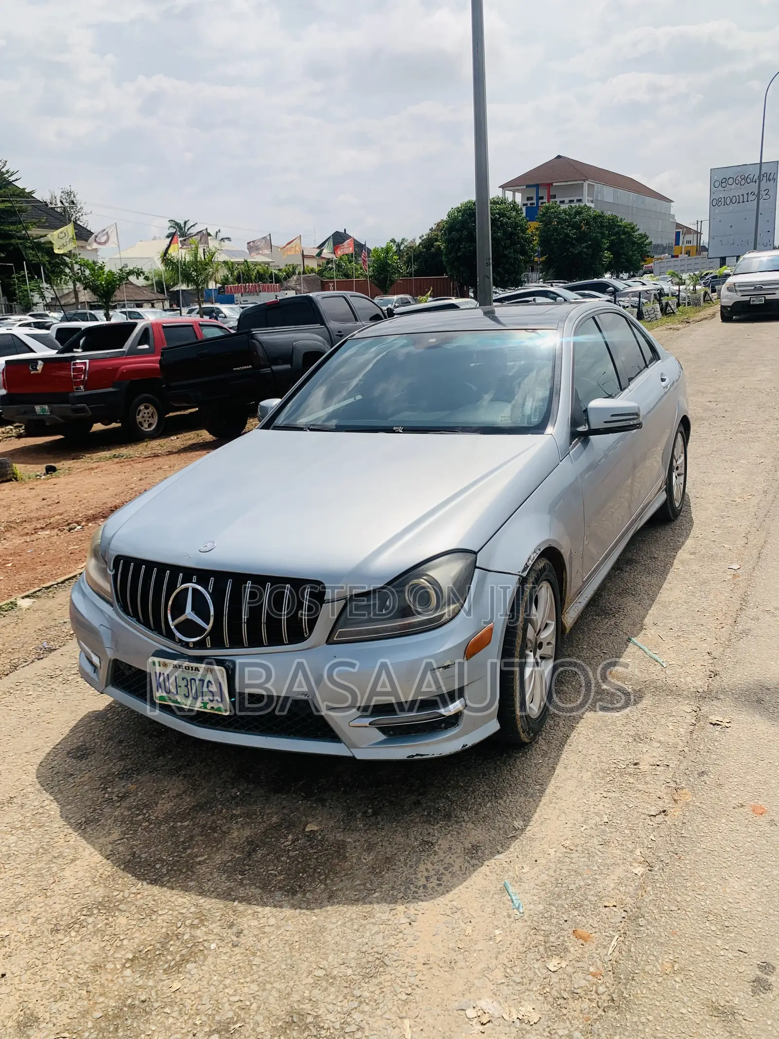 Mercedes-Benz C350 2013 Blue