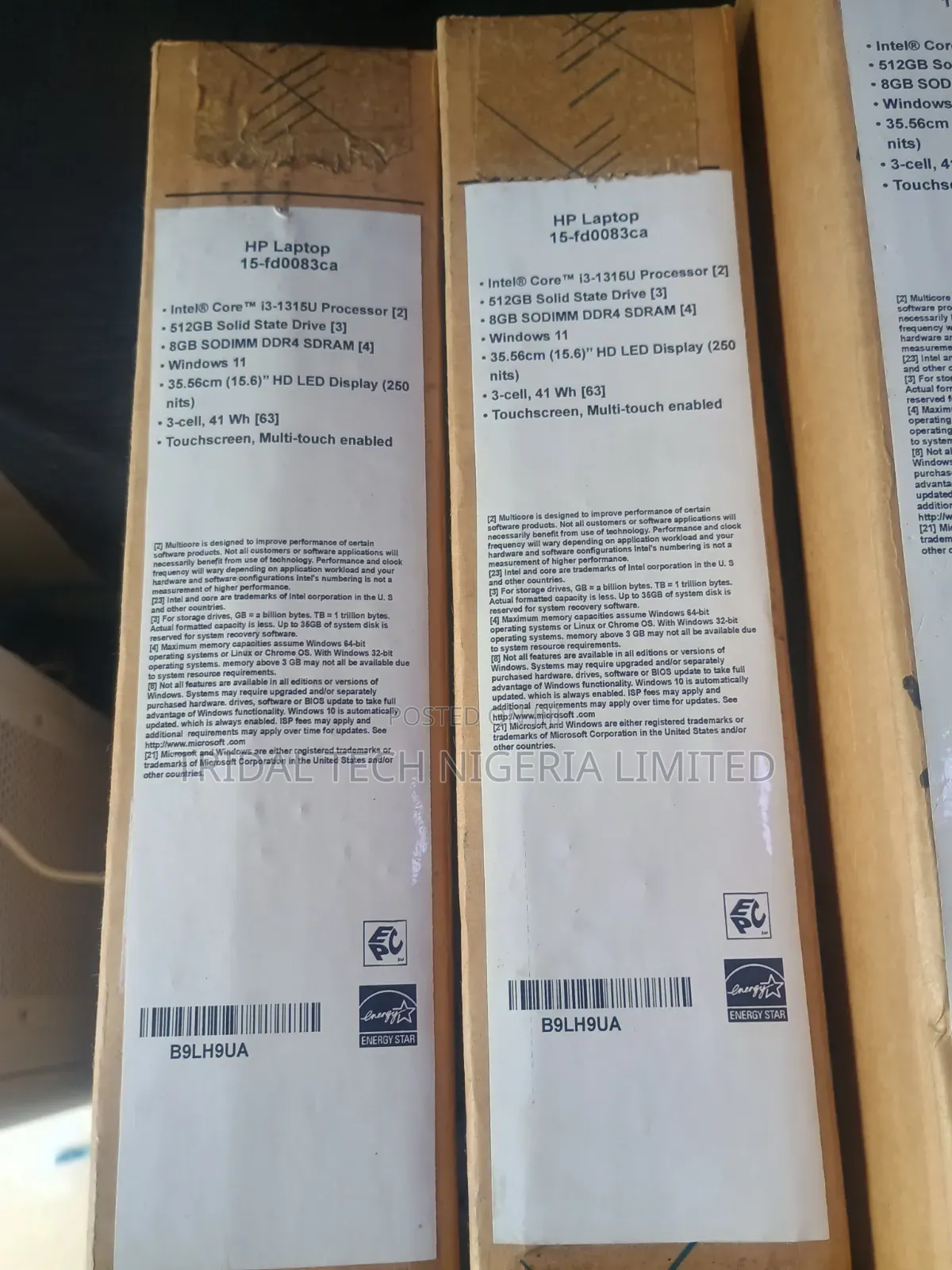 New Laptop HP 15 8GB Intel Core i5 SSD 512GB