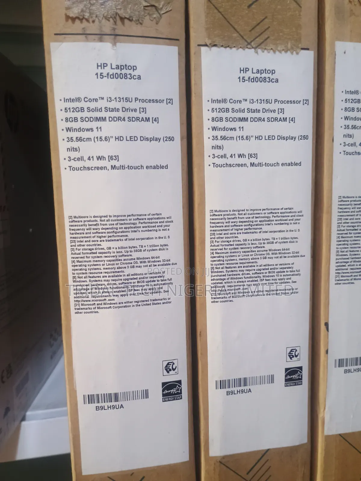New Laptop HP 15 8GB Intel Core i5 SSD 512GB