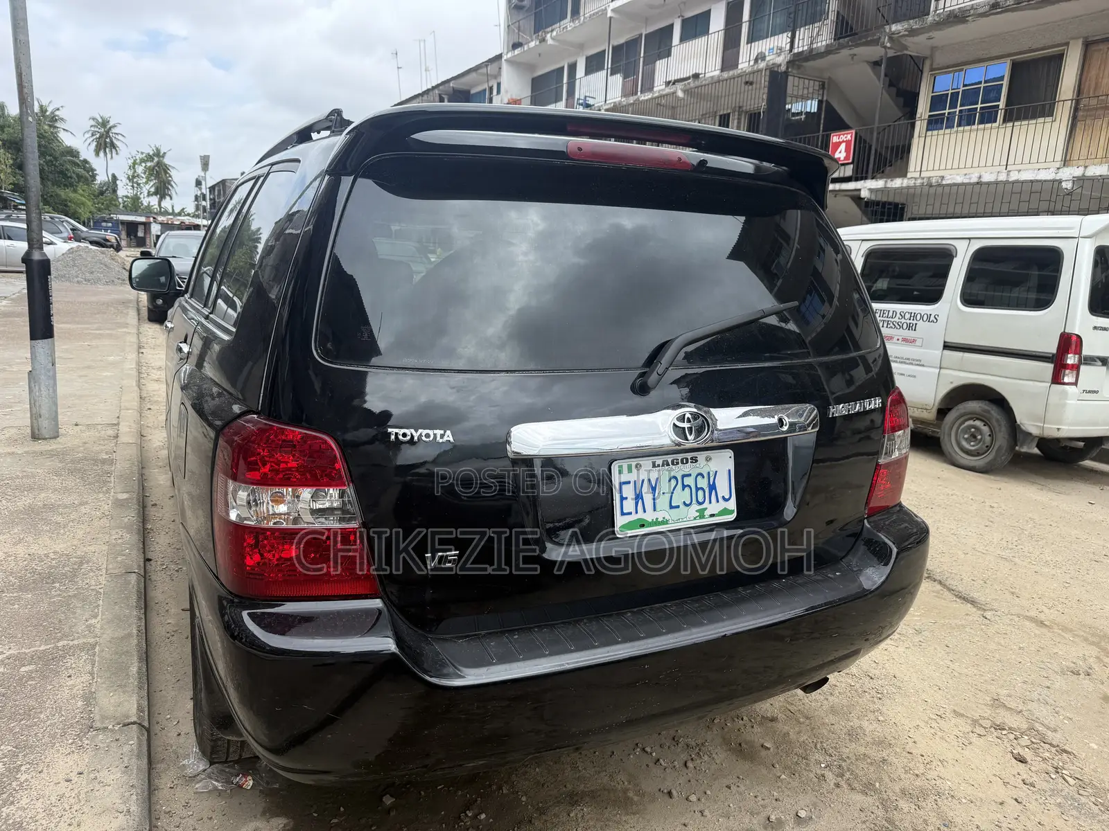 Toyota Highlander Limited V6 2006 Black