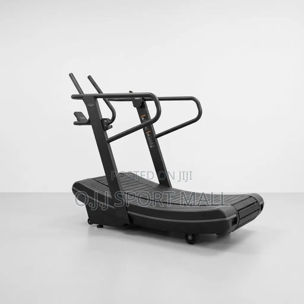 Commercial Curved Manual Treadmill – Self Powered Running Machine