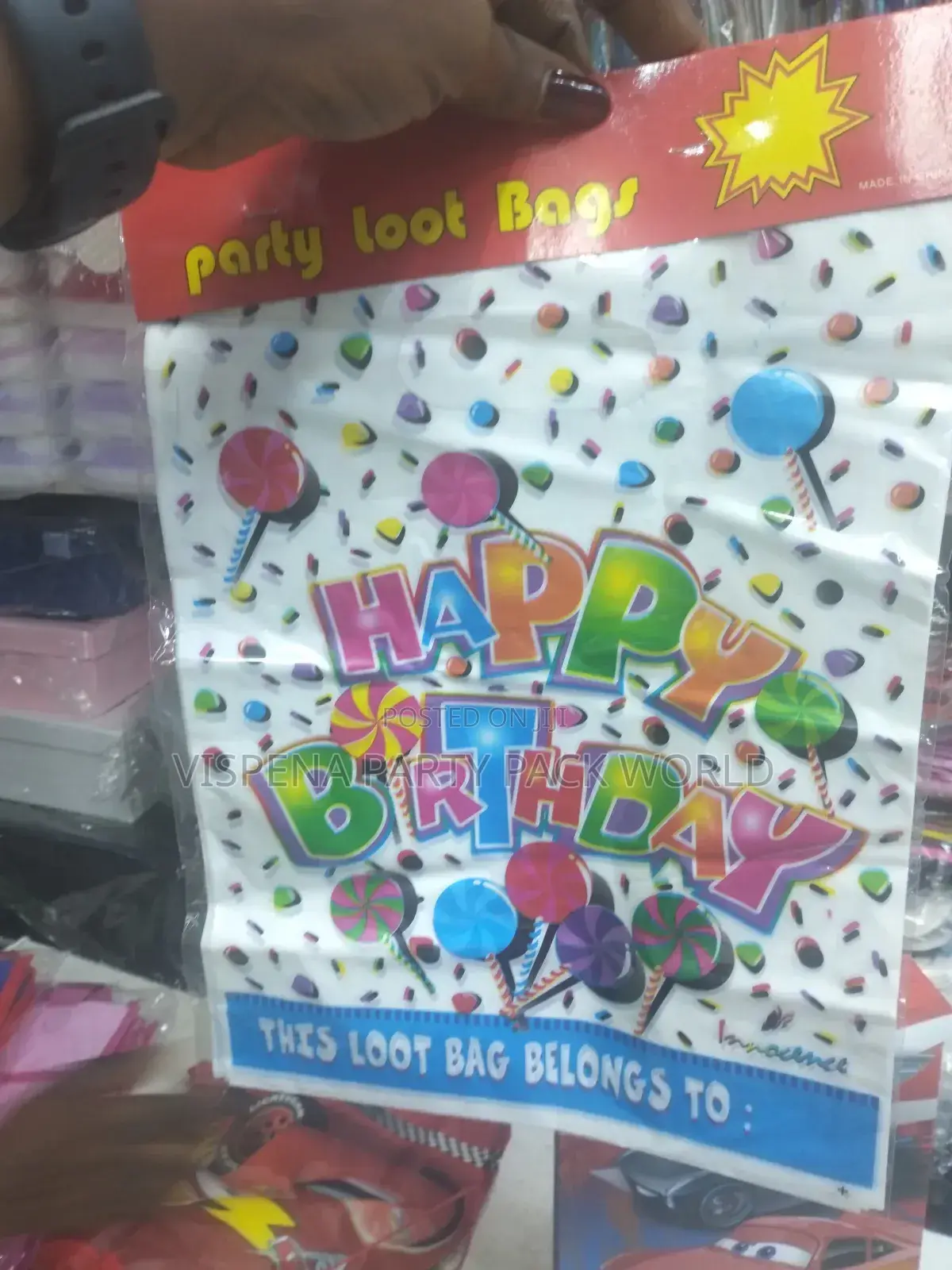 All Party Pack Items