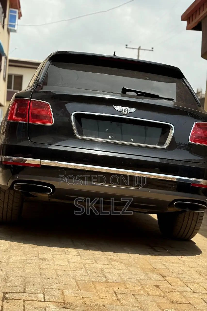 Bentley Bentayga 2017 Black