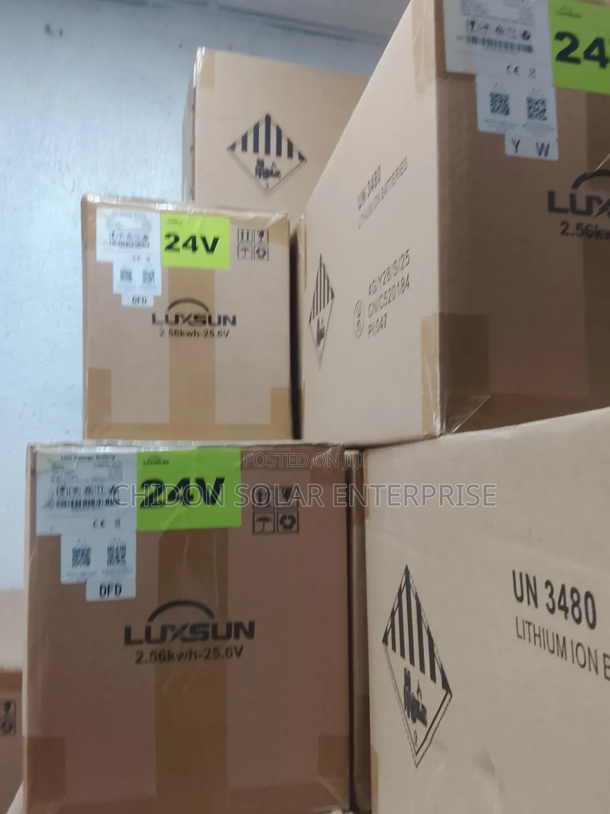 2.56kwh 24v Luxsun Lithium Ion Battery