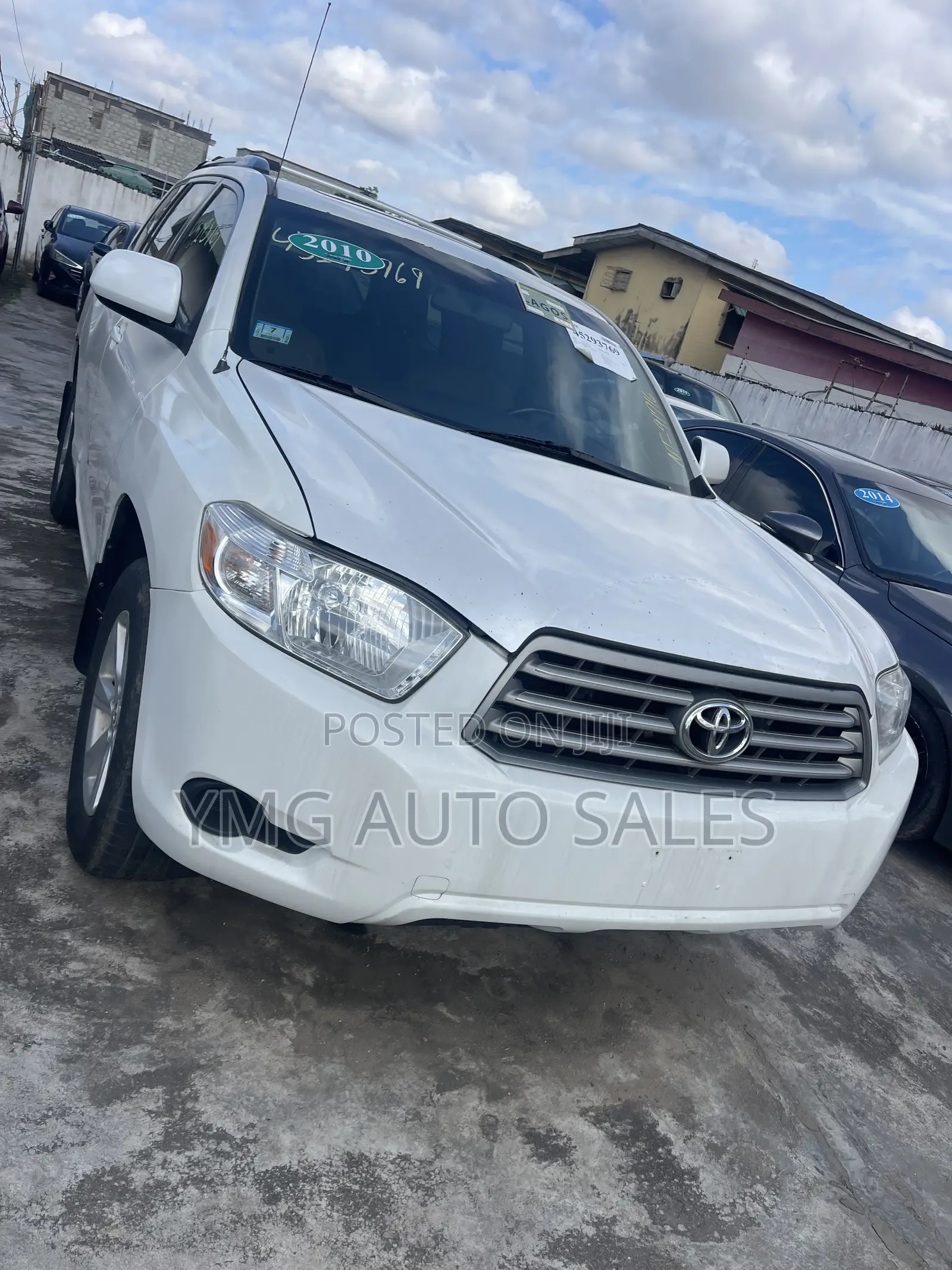 Toyota Highlander SE 2010 White