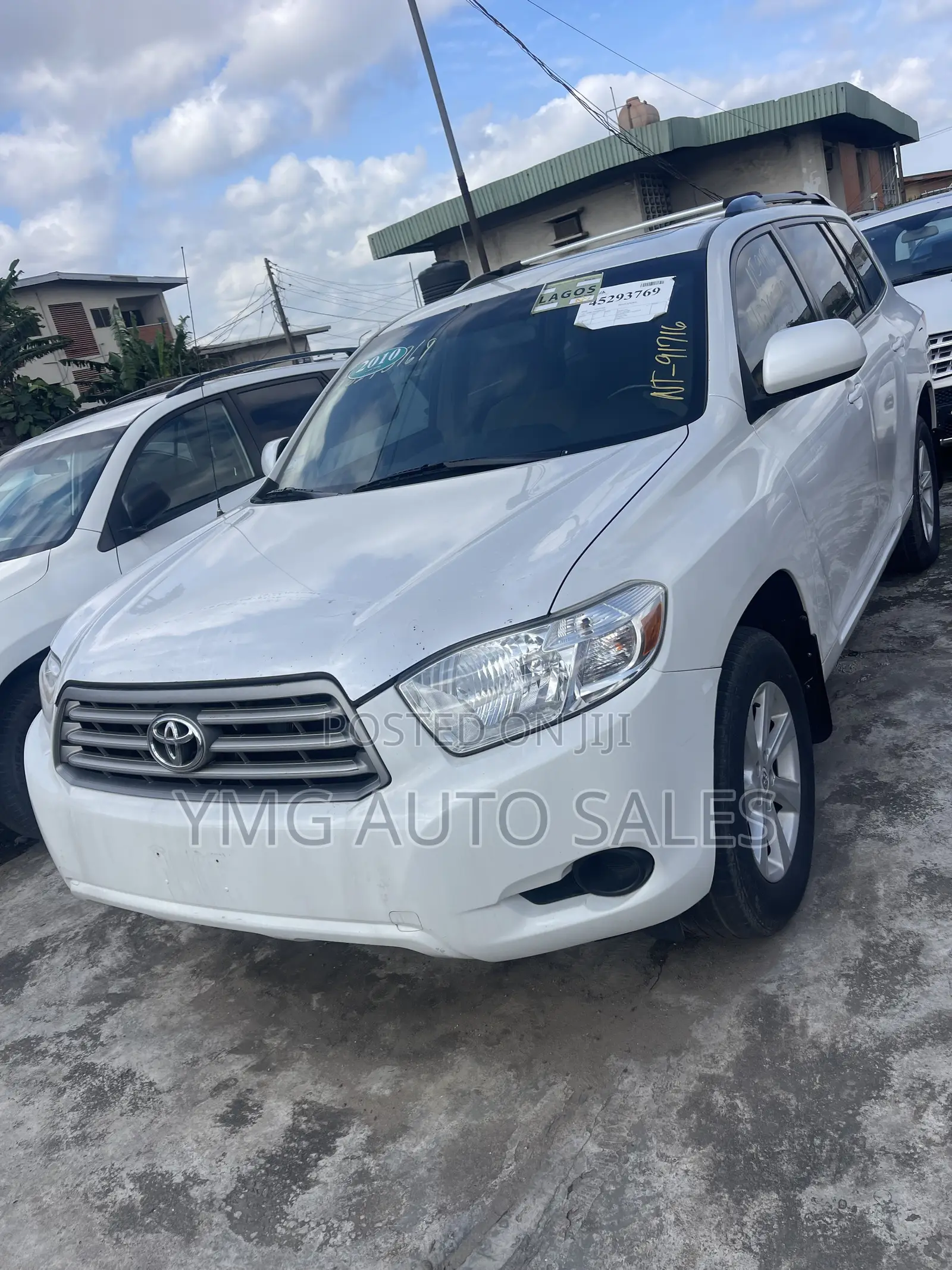 Toyota Highlander SE 2010 White