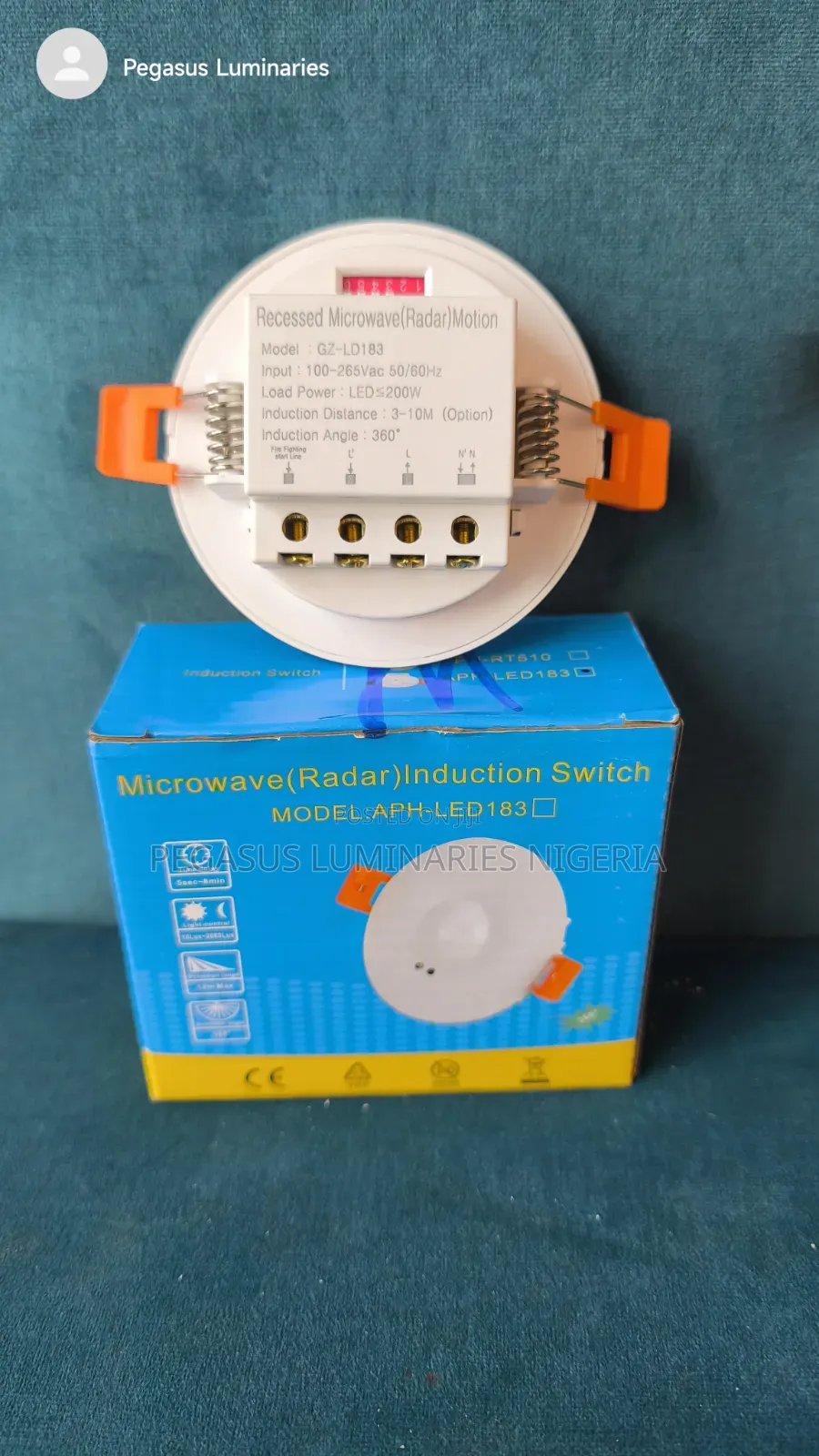 Microwave Radar Induction Switch