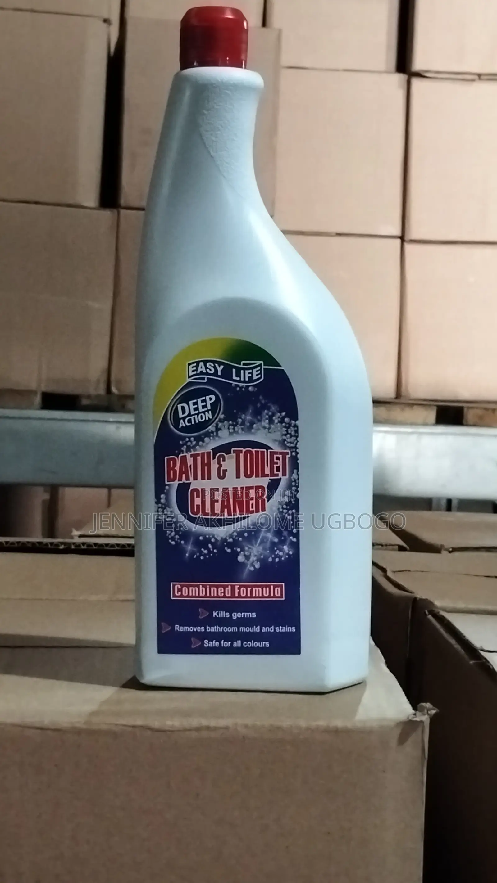 Easy Life Bath and Toilet Cleaner 1ltr X12pcs
