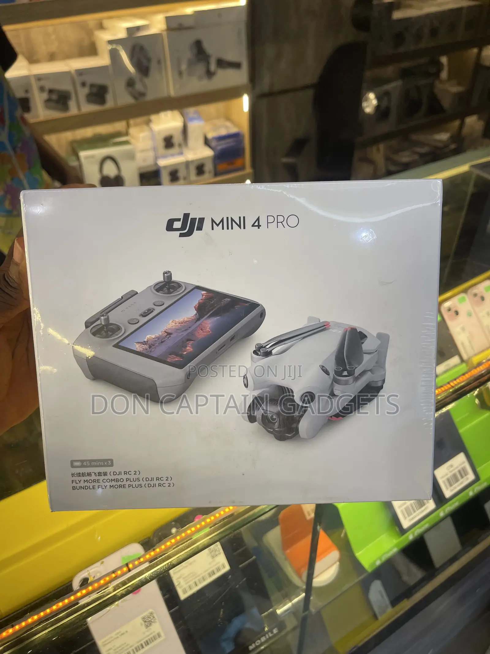 DJI Mini 4 Pro Fly More Combo 45mins X 3