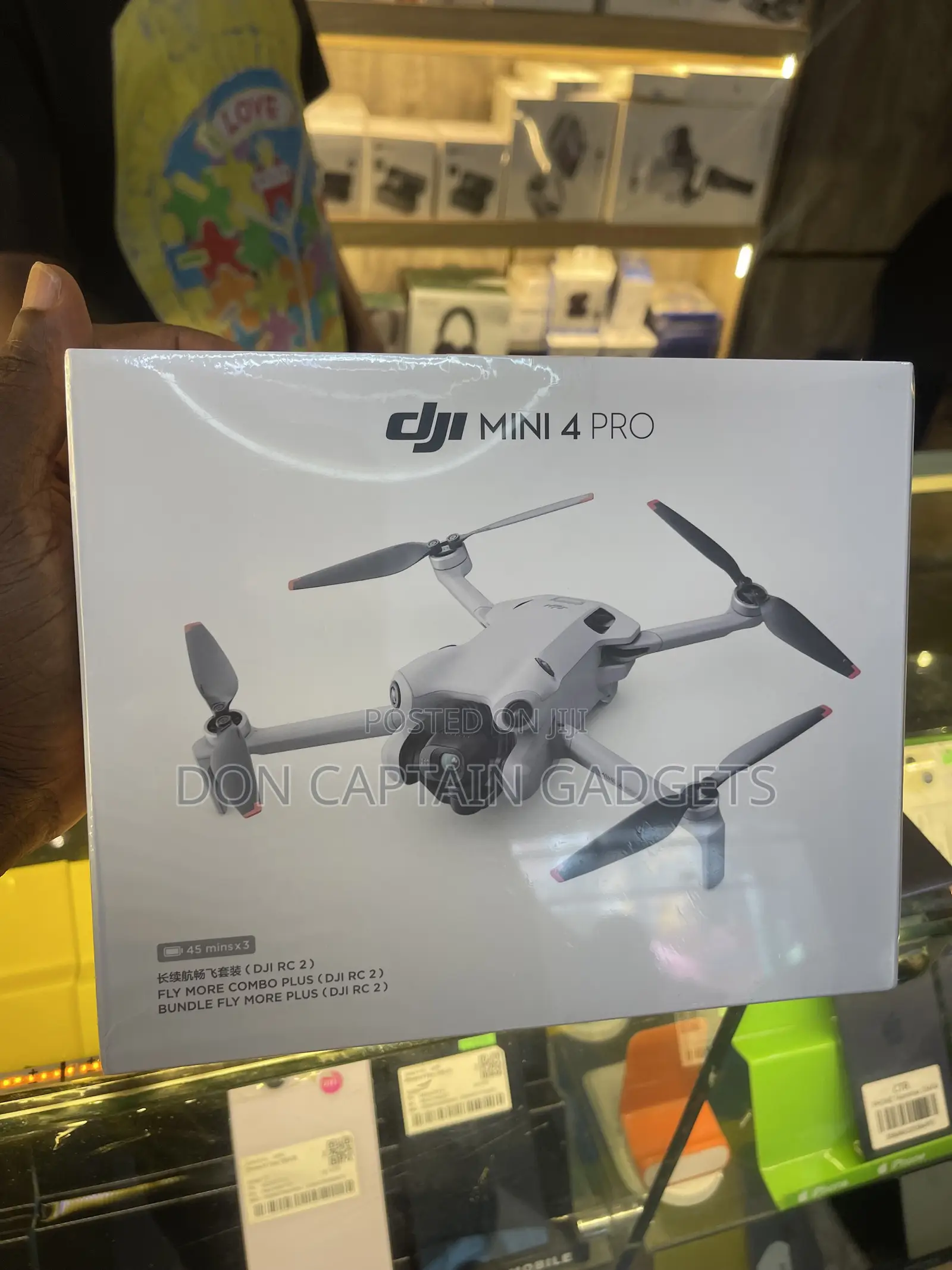 DJI Mini 4 Pro Fly More Combo 45mins X 3