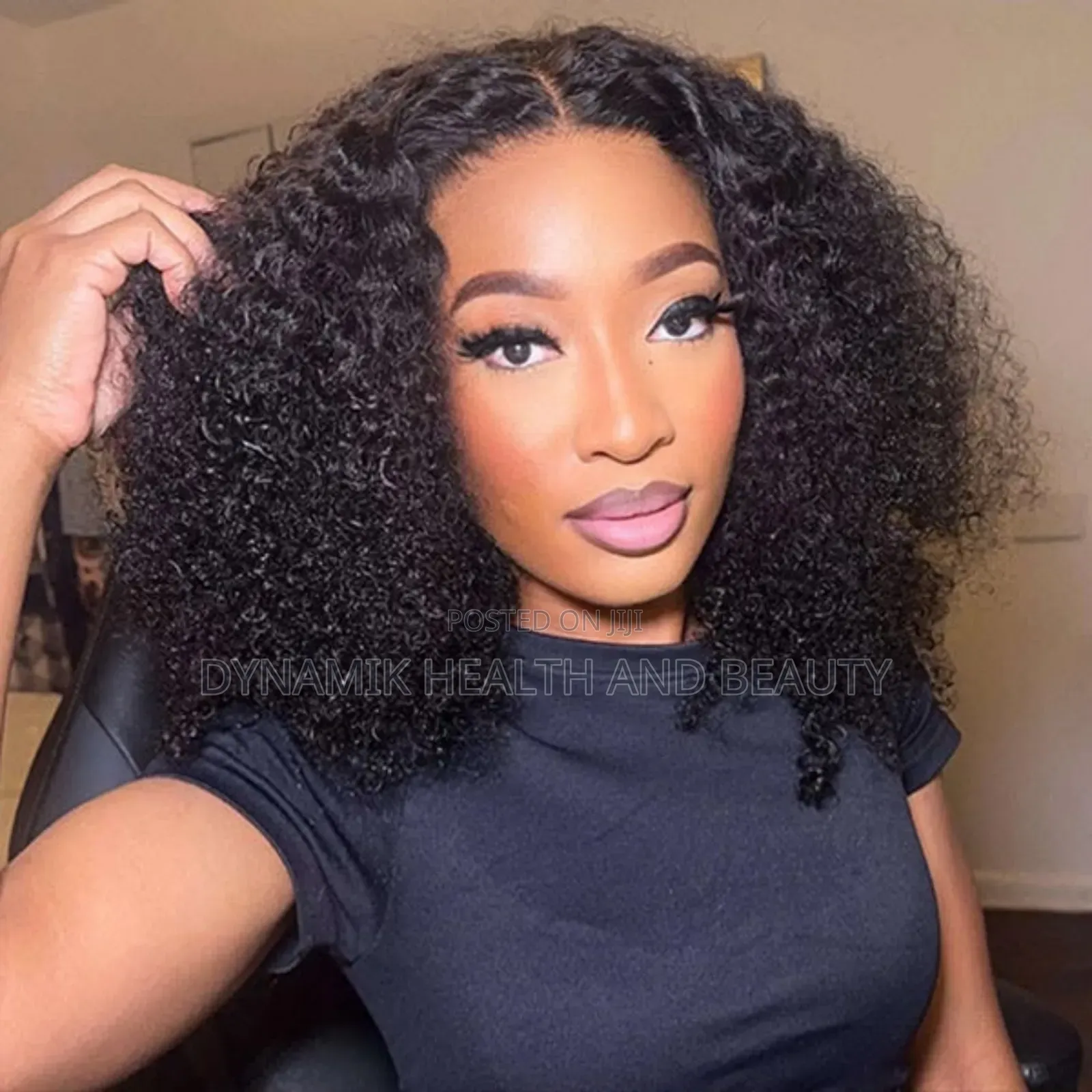 Diamond Curly Human Hair Wig and Extension for Wholesale/Retail