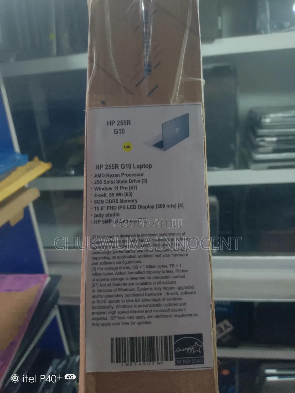 New Laptop HP 255 G8 24GB AMD Ryzen SSD 256GB