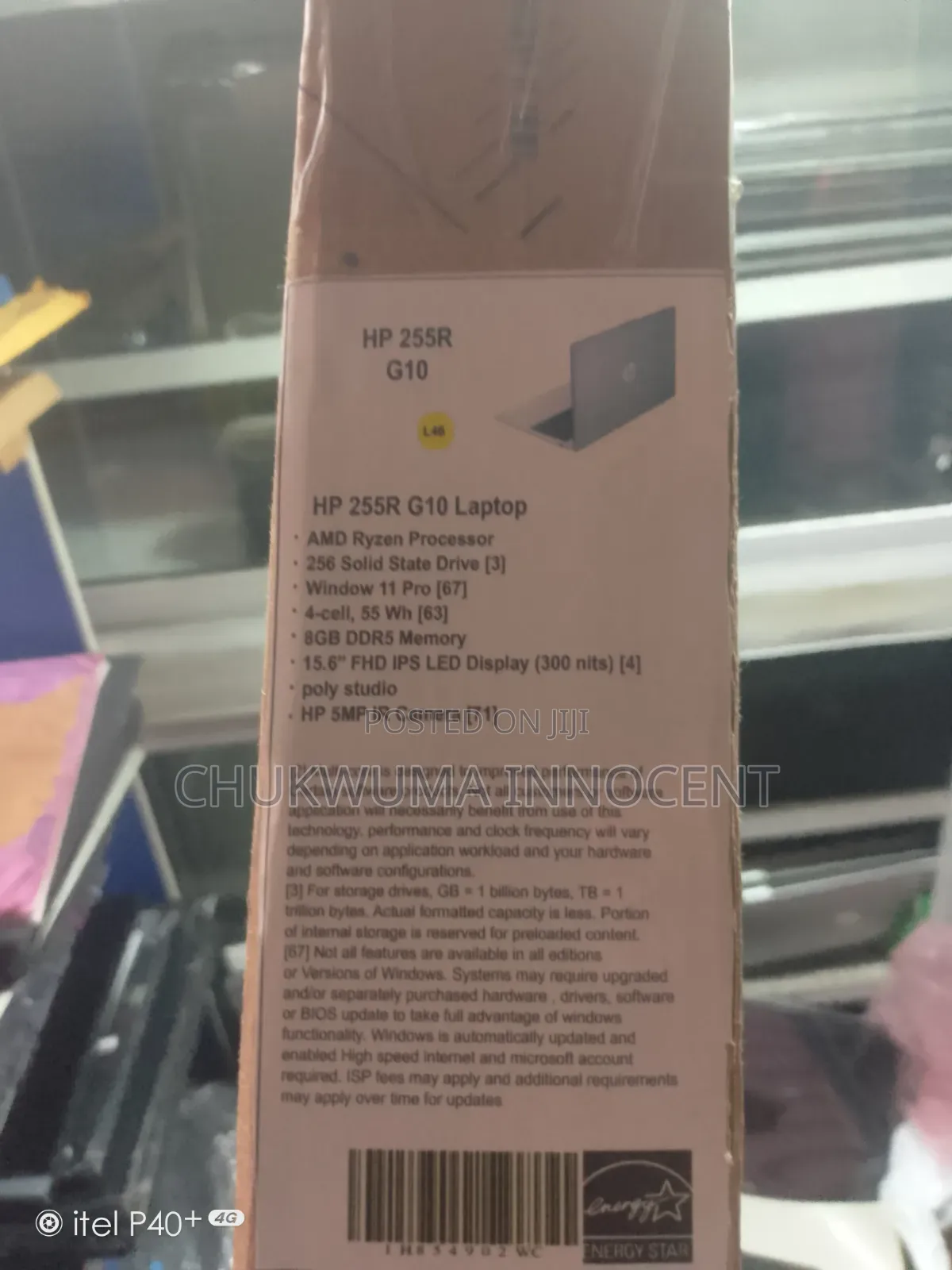 New Laptop HP 255 G8 24GB AMD Ryzen SSD 256GB
