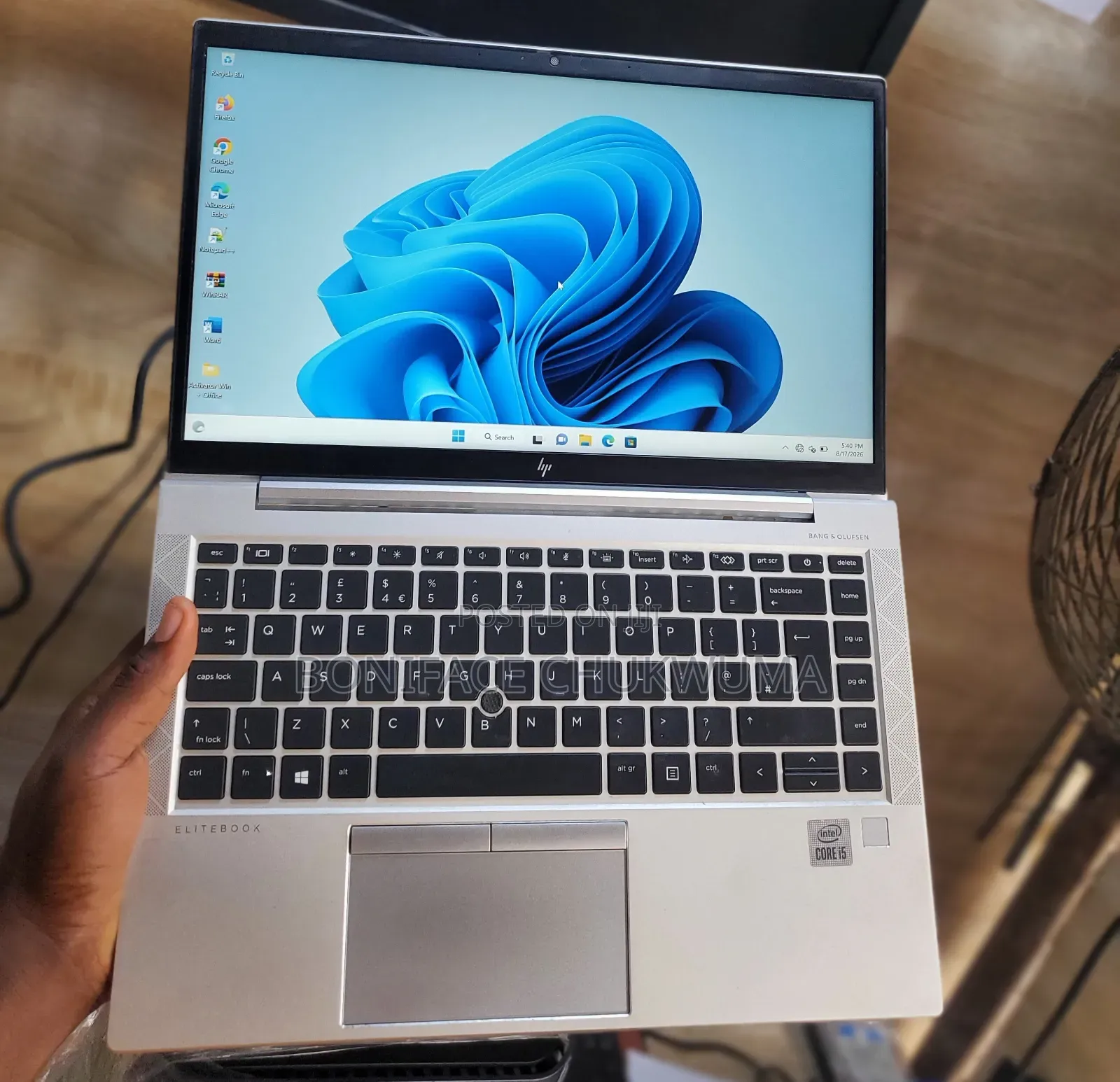 Laptop HP EliteBook 840 G7 8GB Intel Core i5 SSD 256GB